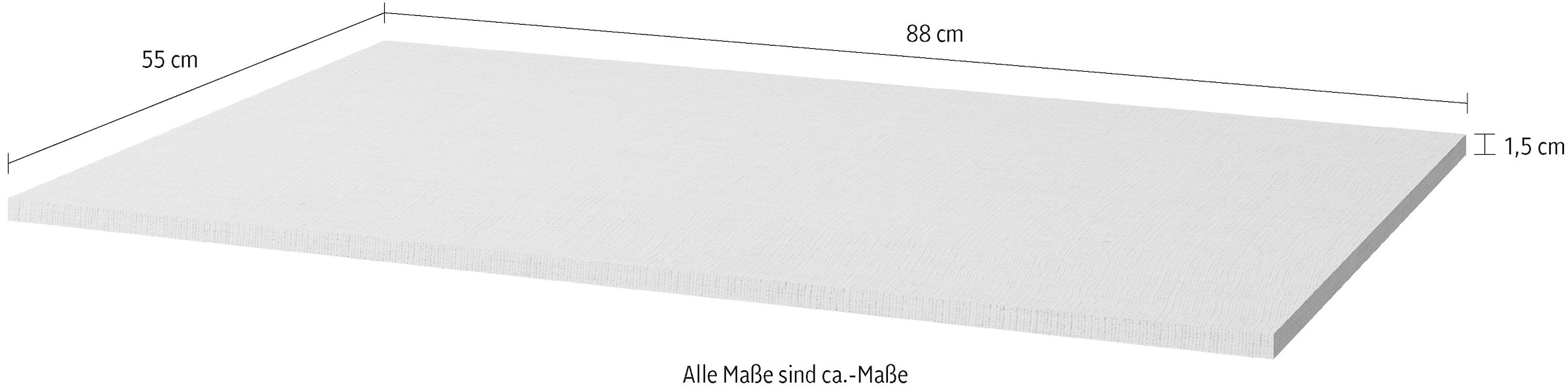 Home affaire Einlegeboden »India, Breite 43cm im 3tlg.Set oder Breite 88cm im 2tlg.Set«, Zubehör für Kleiderschränke India, FSC-zertifizierter Holzwerkstoff
