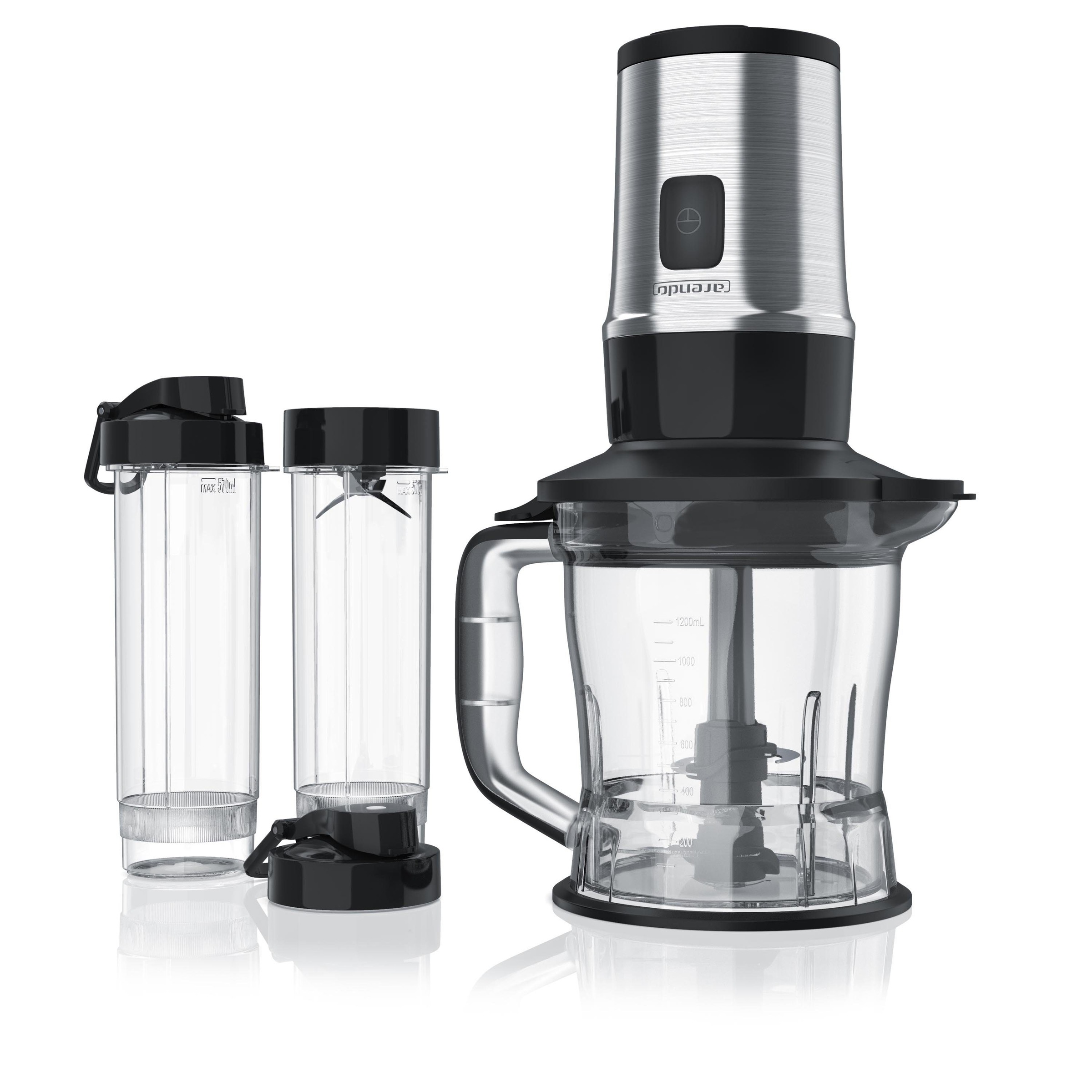 Arendo Edelstahl Standmixer & Zerkleinerer mit 700W