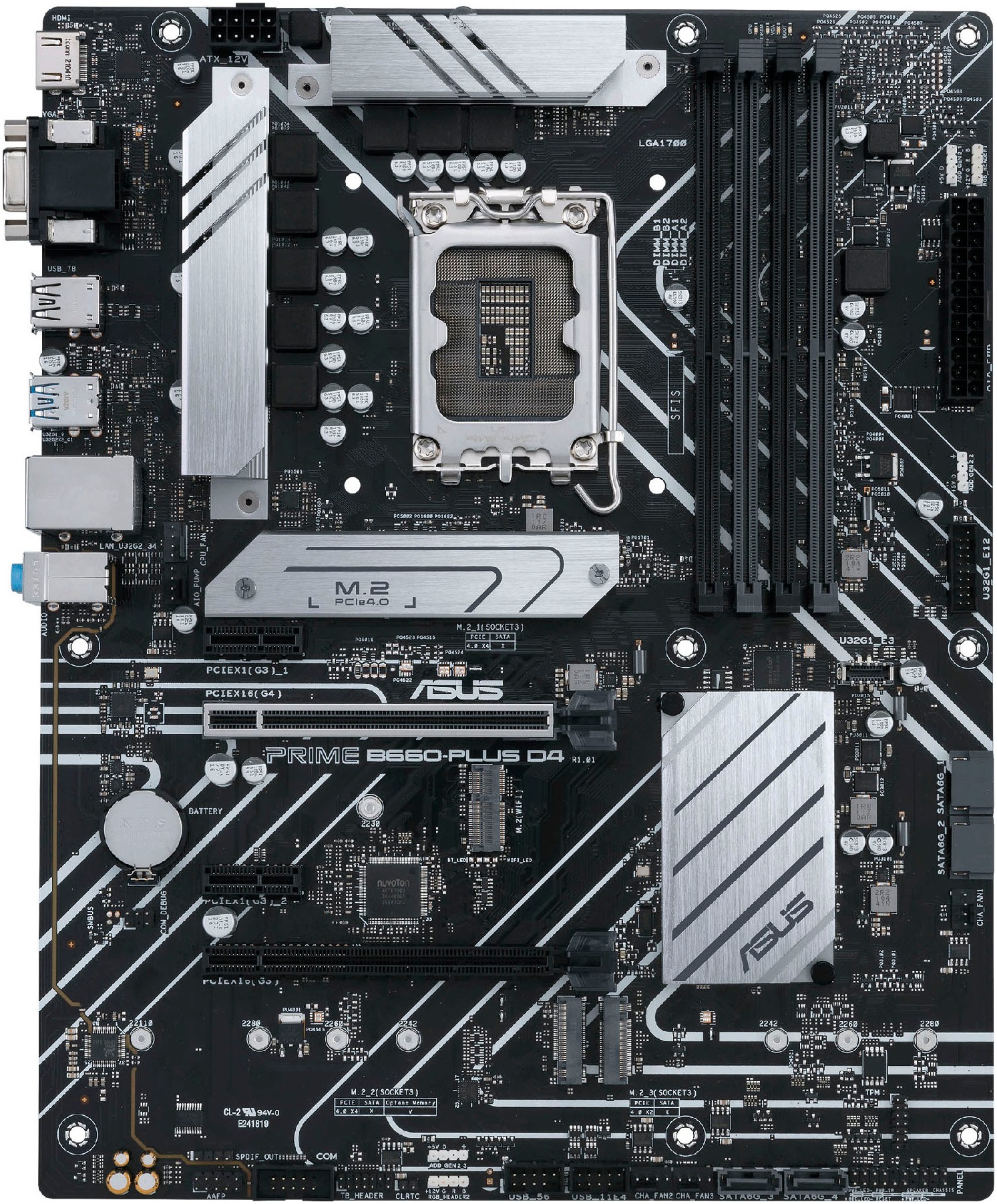 Asus Mainboard »PRIME B660-PLUS D4«