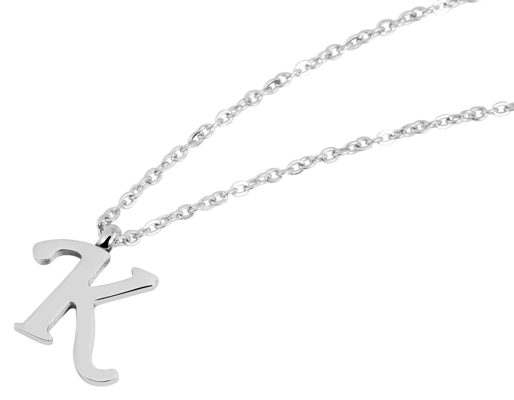 Adelia´s Kette ohne Anhänger »Unisex Halskette mit Anhänger ¿ Buchstabe S aus Edelstahl«