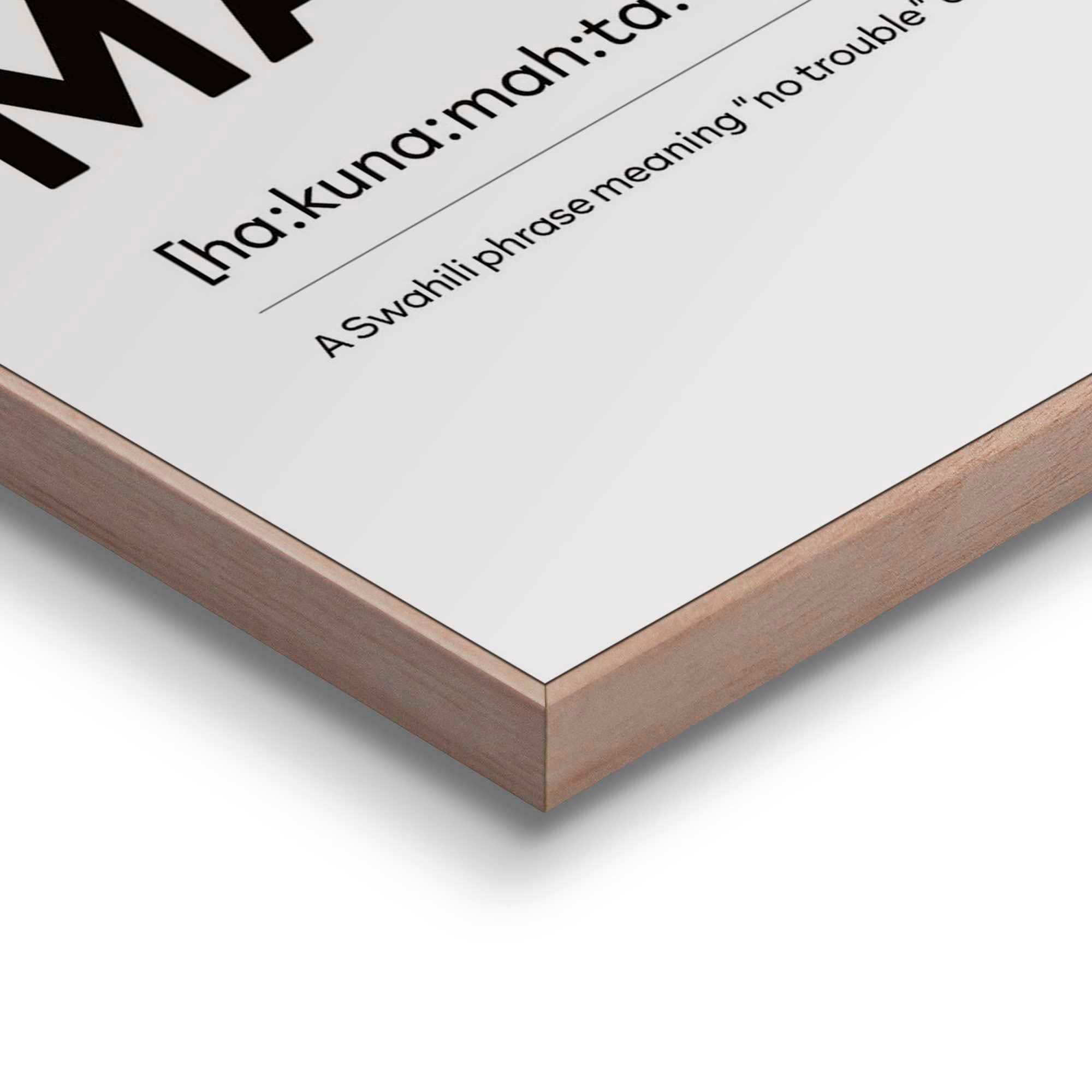 Reinders! Poster »Hakuna Matata«