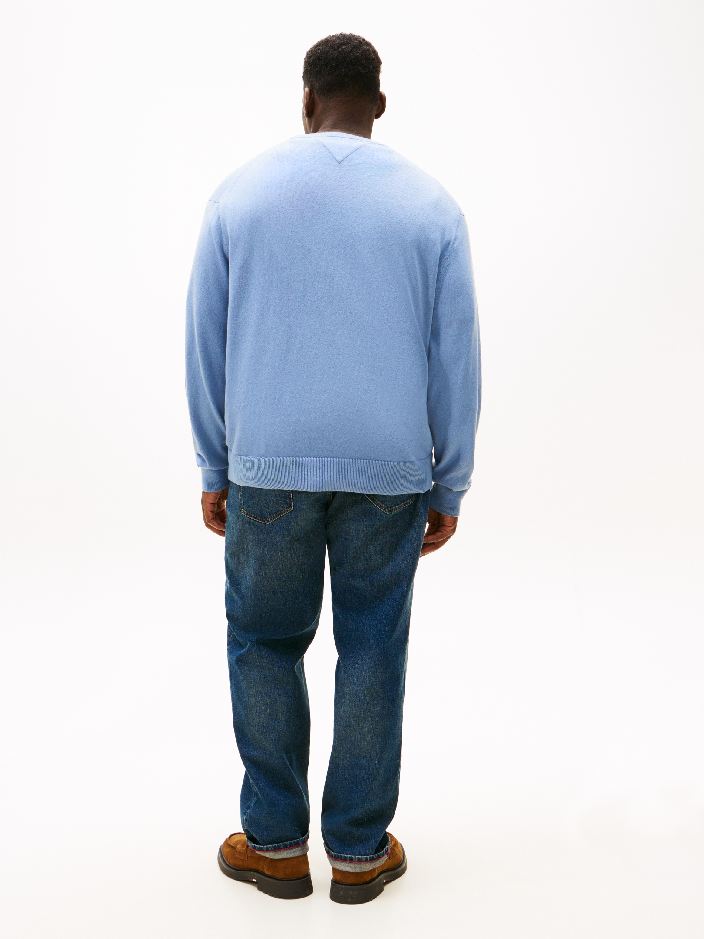 Tommy Hilfiger Big & Tall Rundhalspullover »BT-PIMA ORG CTN CASHMERE CN-B«