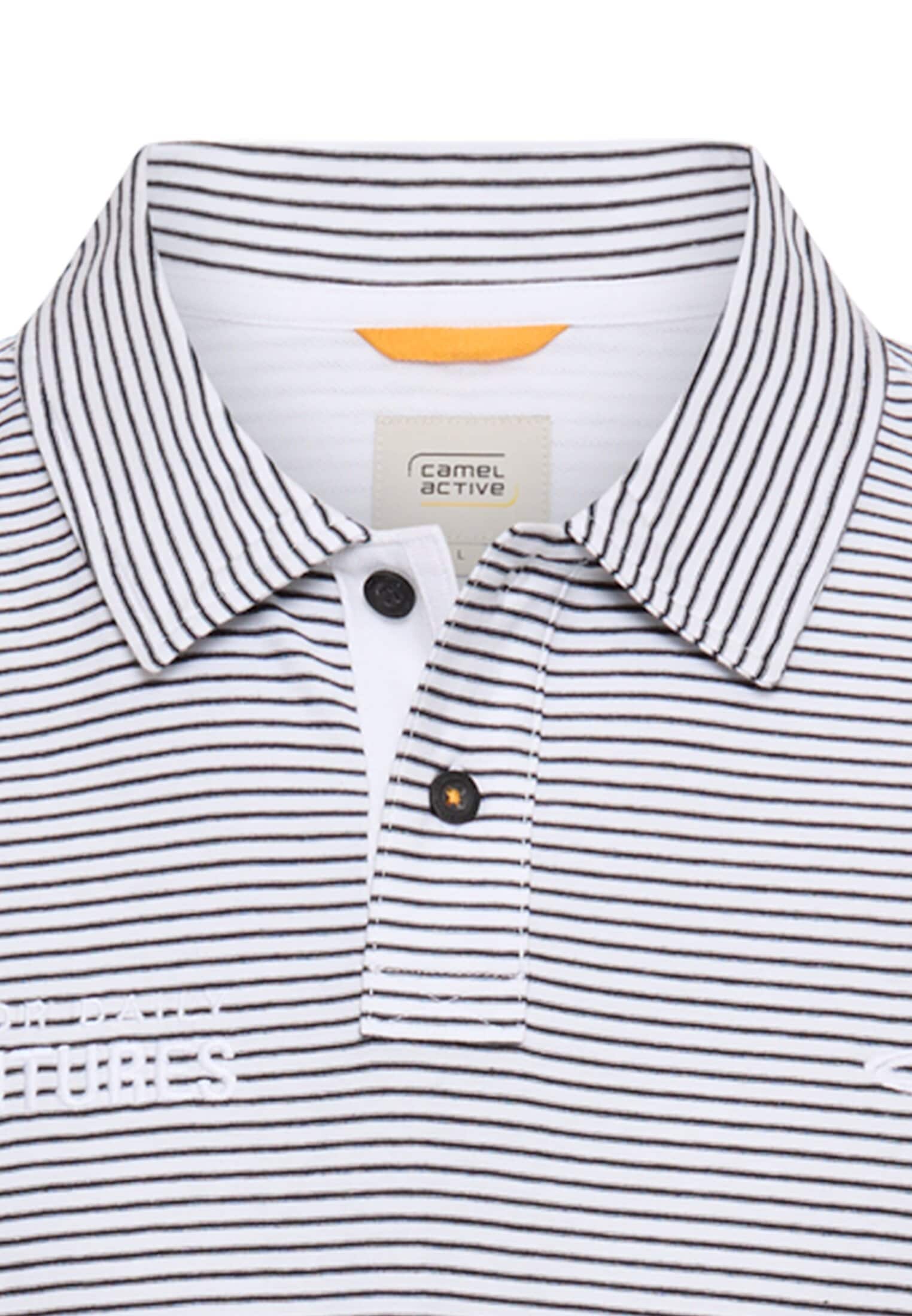 camel active Poloshirt in Streifen-Optik