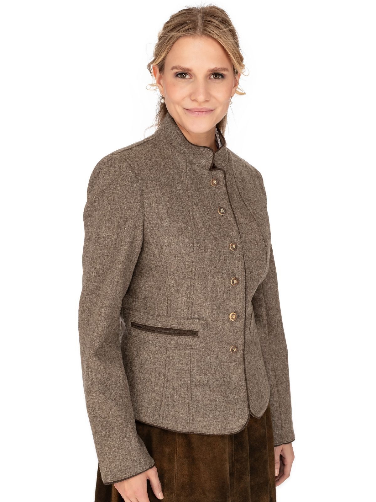 OS-Trachten Jeansjacke »Jacke 452000-4105«