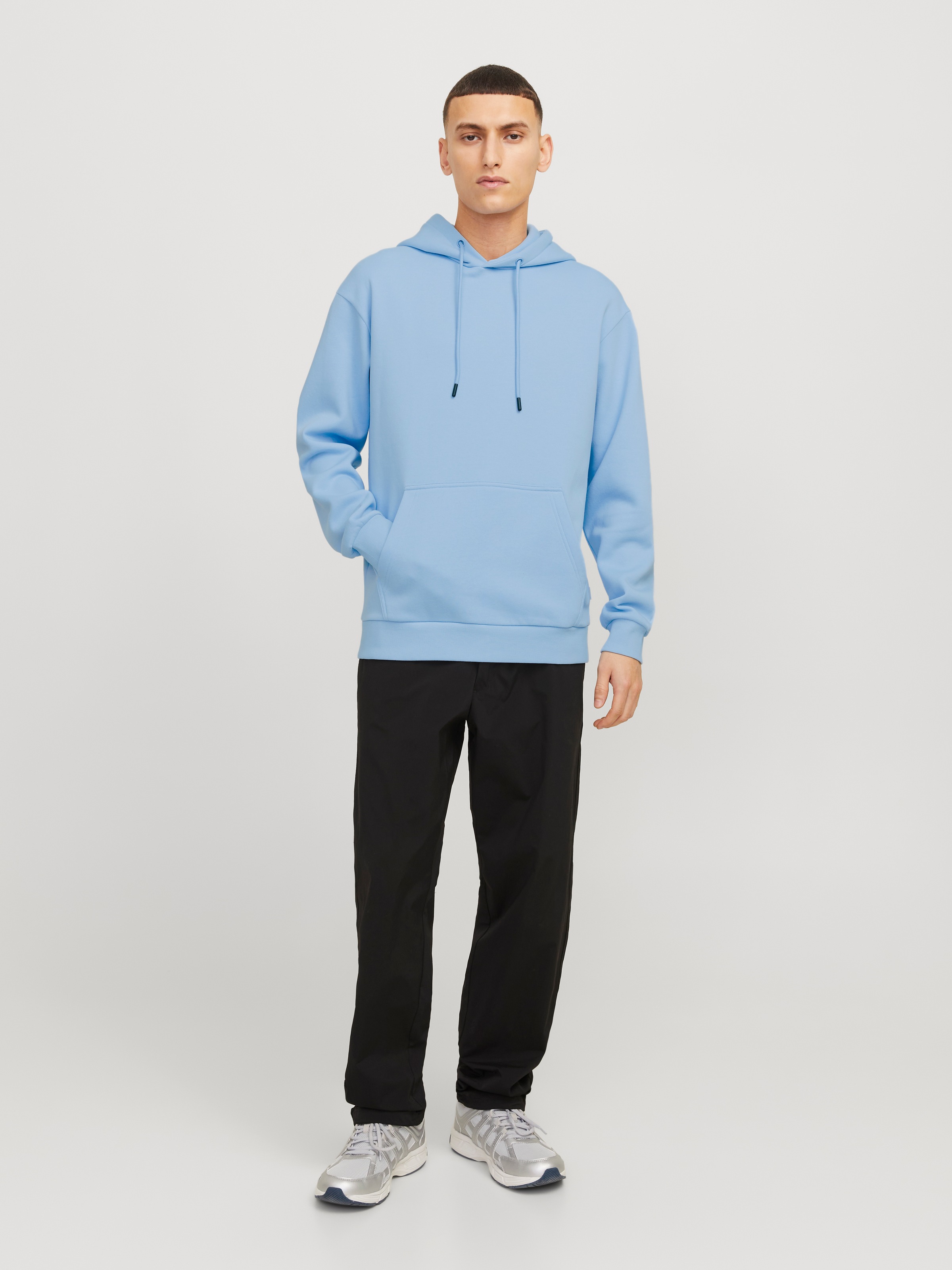 Jack & Jones Kapuzensweatshirt »JJEBRADLEY SWEAT HOOD NOOS«, mit Känguru Tasche