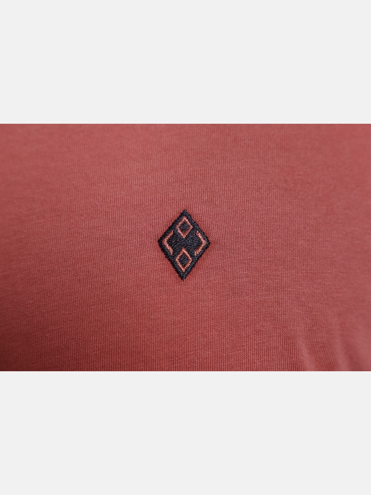 Charles Colby V-Shirt »T-Shirt EARL BERKANT«, (1 tlg.), mit Hahnentritt-Muster