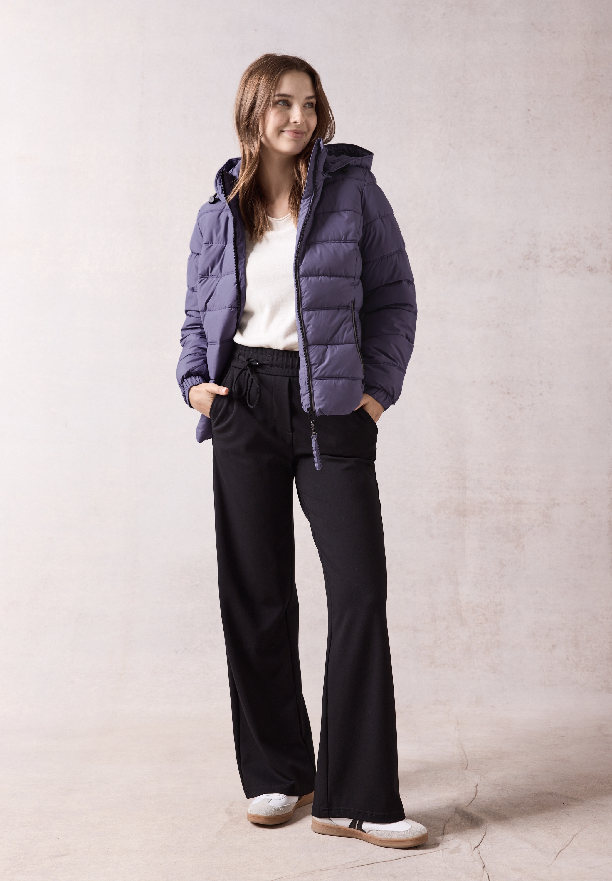 Cecil Steppjacke, mit Kapuze, mit Kapuze