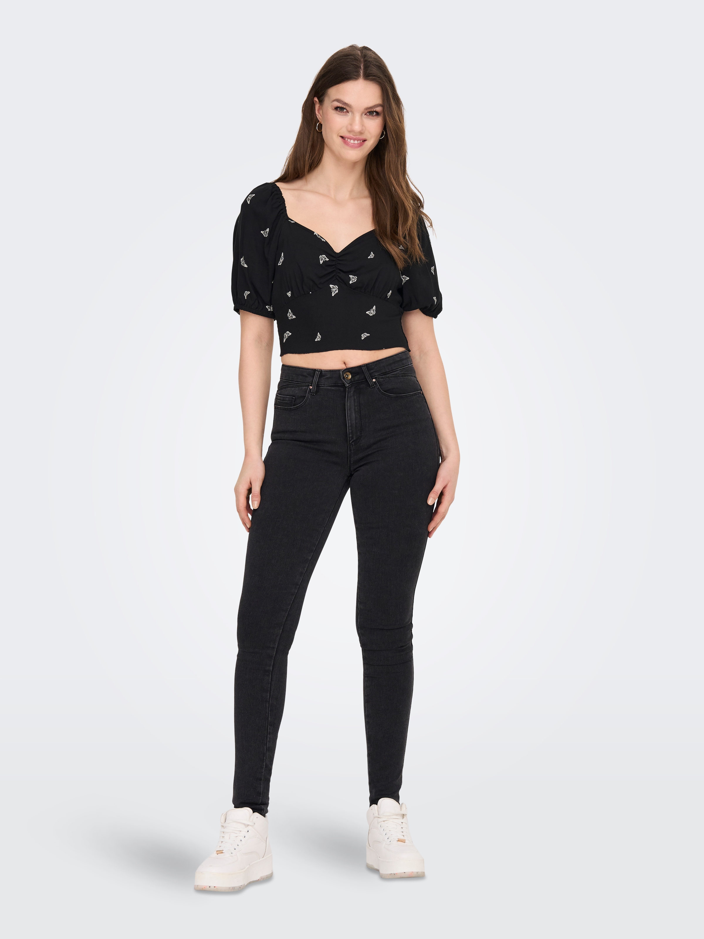 ONLY Skinny-fit-Jeans »ONLROYAL HW SK CONSTR. BJBOX«