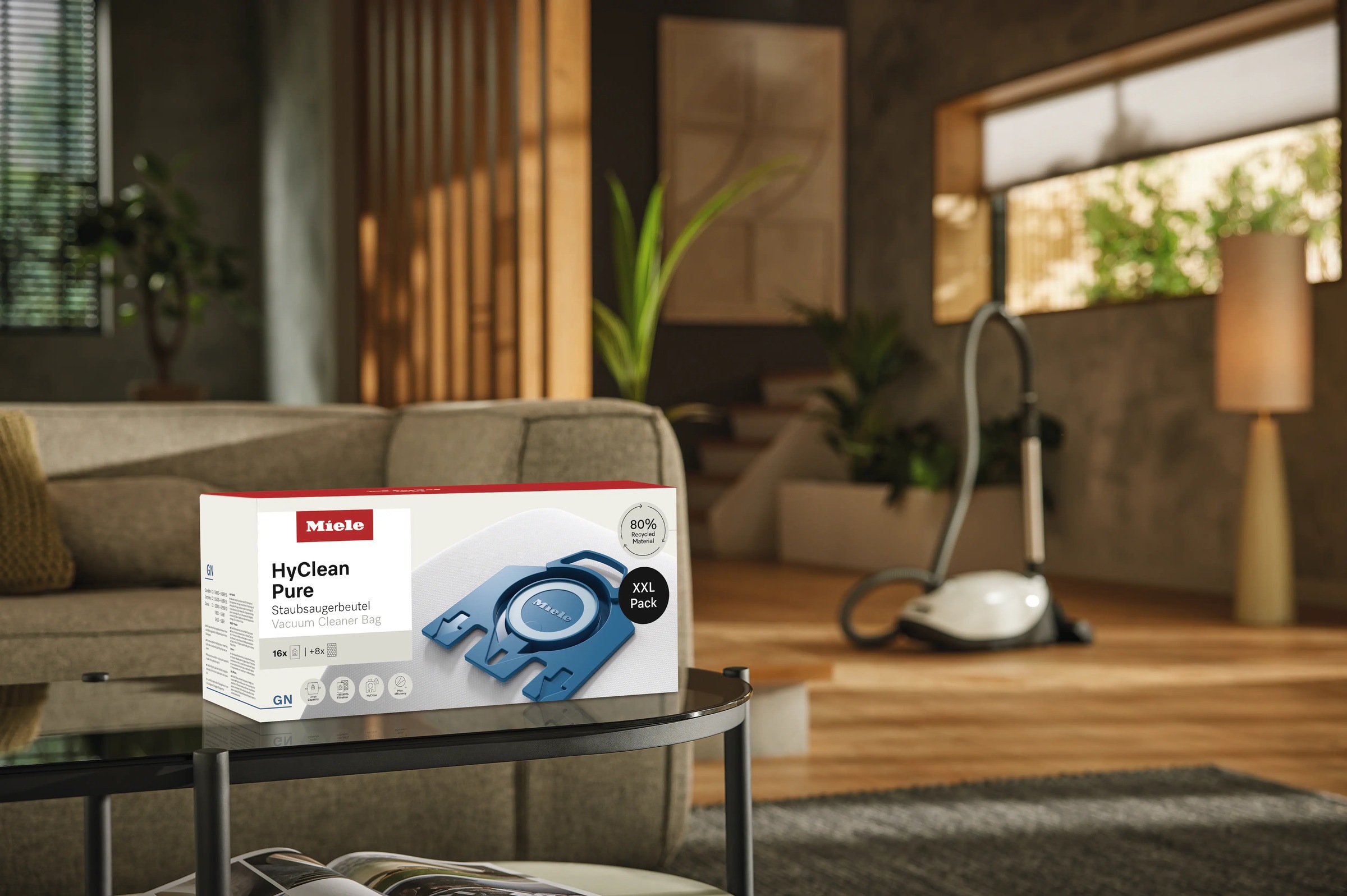 Miele Staubsaugerbeutel »HyClean Pure GN XXL 16er Pack«