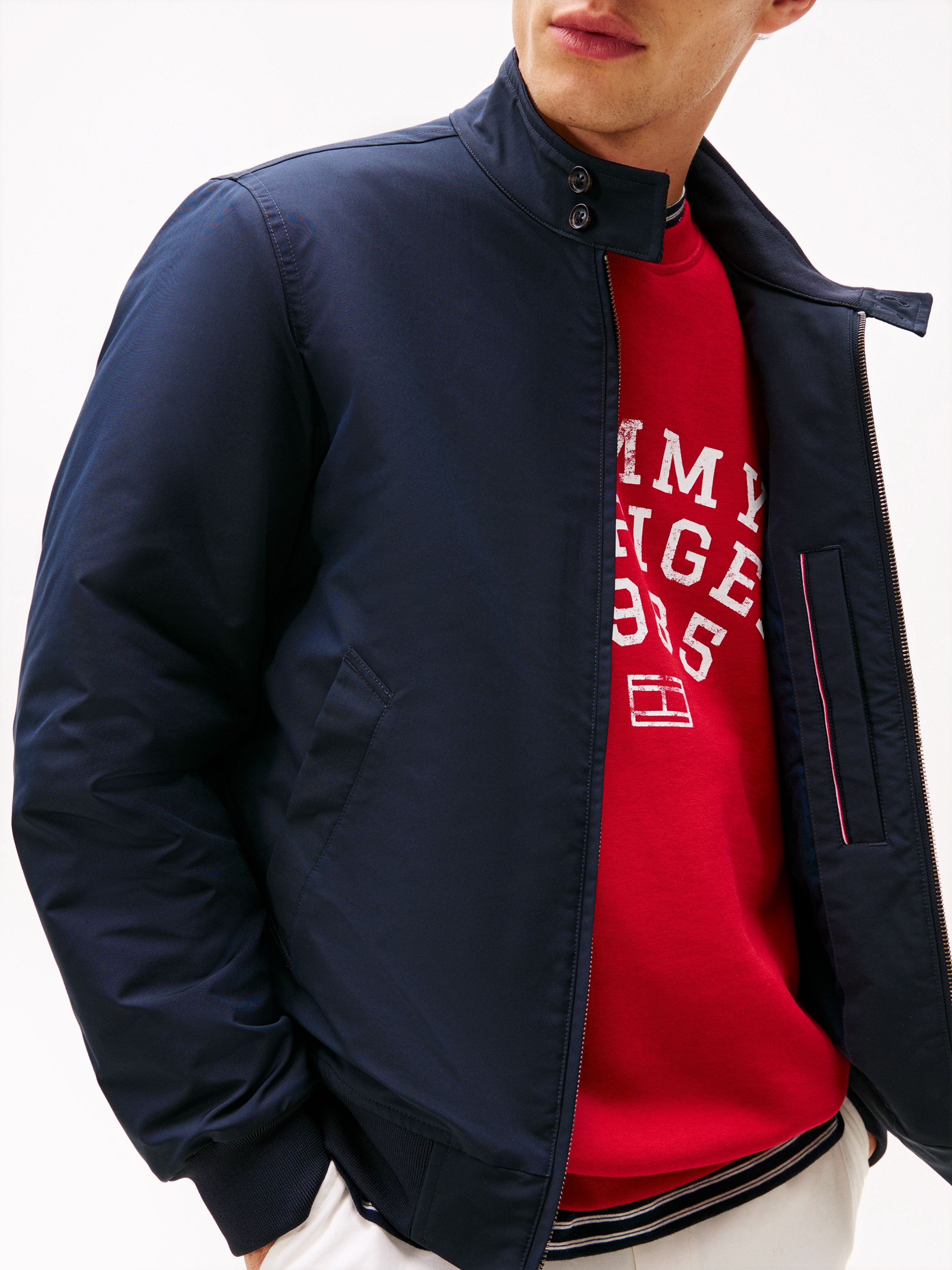 Tommy Hilfiger Blouson »HARRINGTON JACKET«, mit Seitentaschen