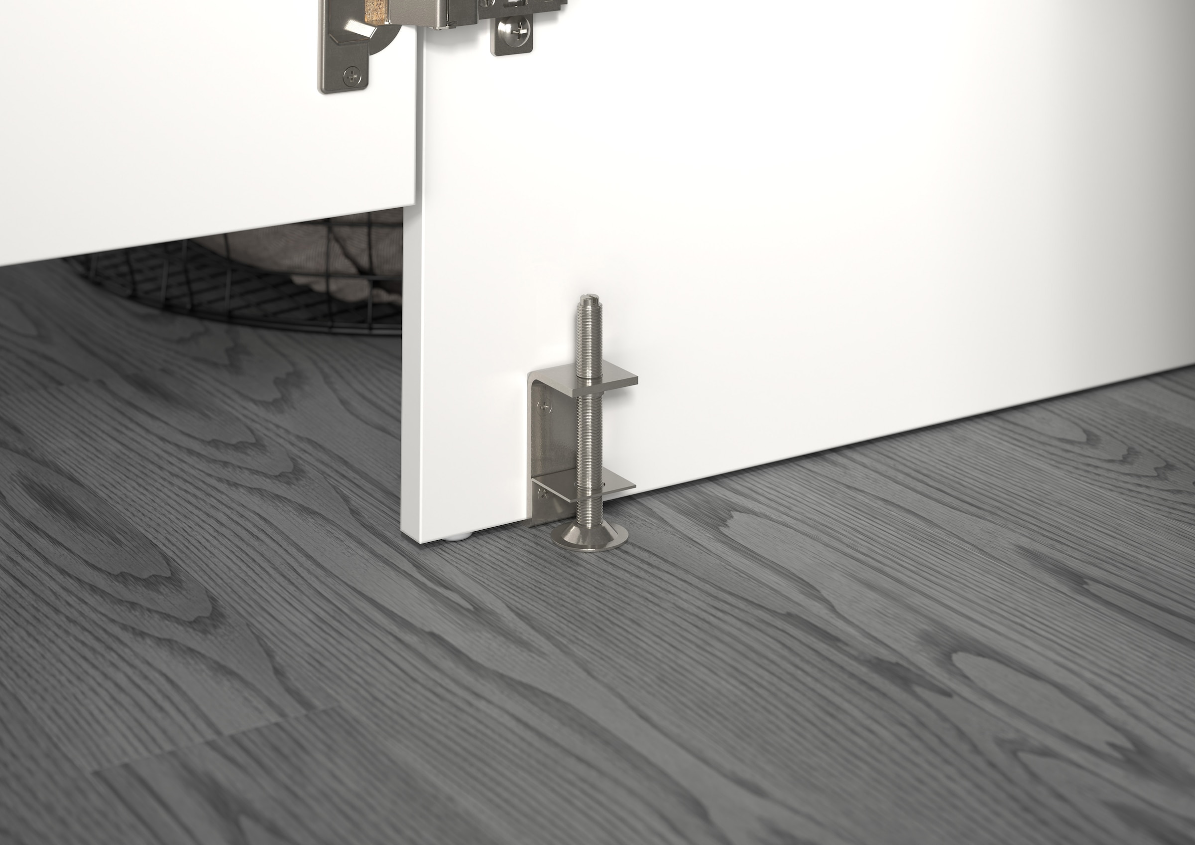 welltime Badmöbel-Set »FALAS,  4-teilig, Hauswirtschaftsraum Set, Breite 248 cm« 1x Wäscheschrank, 2x Waschmaschinenumbauschrank & 1xMehrzweckschrank, 