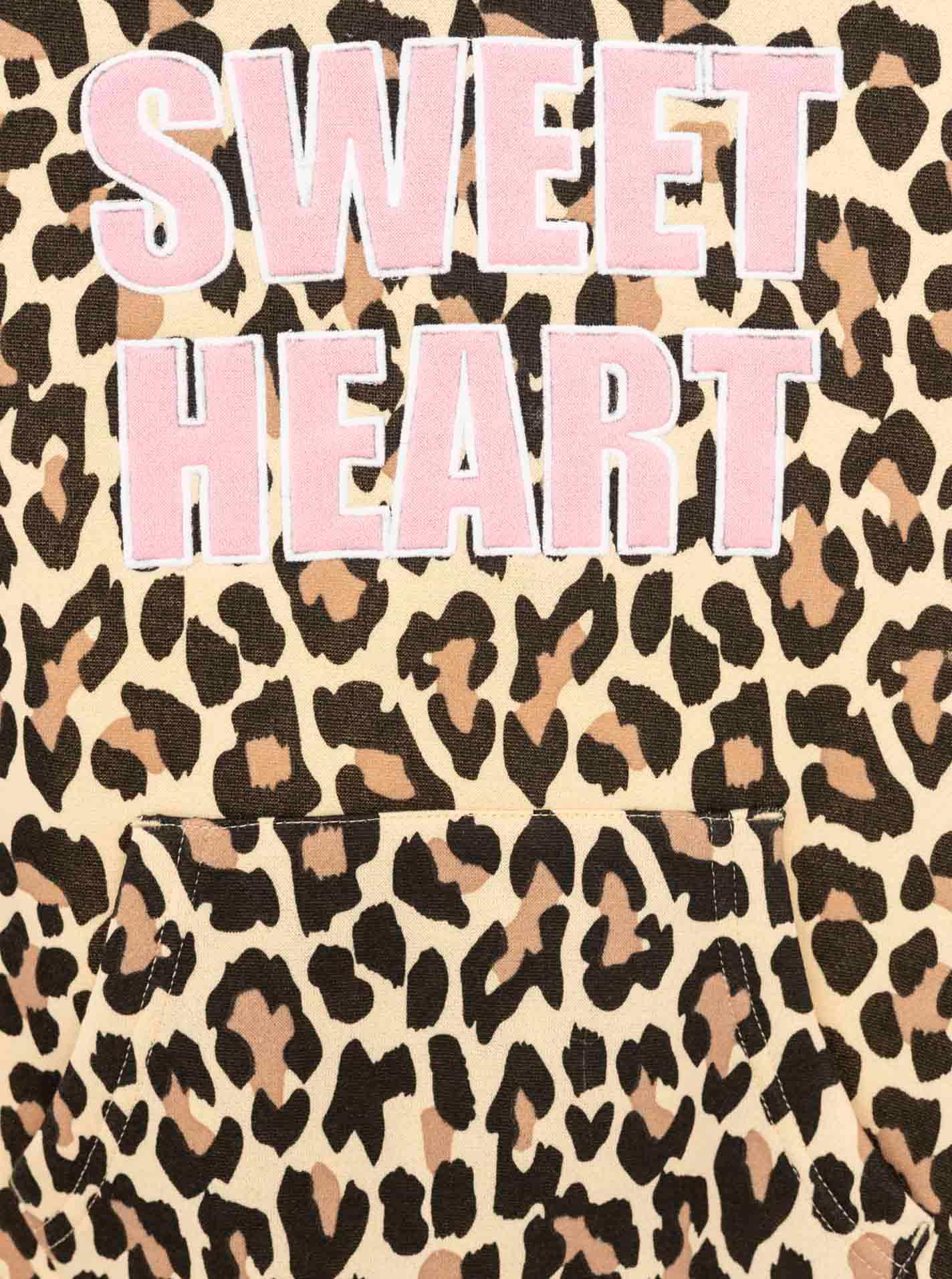 Zwillingsherz Hoodie »"Sweet Heart Leo"« Mini-Me Leo,mit kontrastierendem Schriftzug