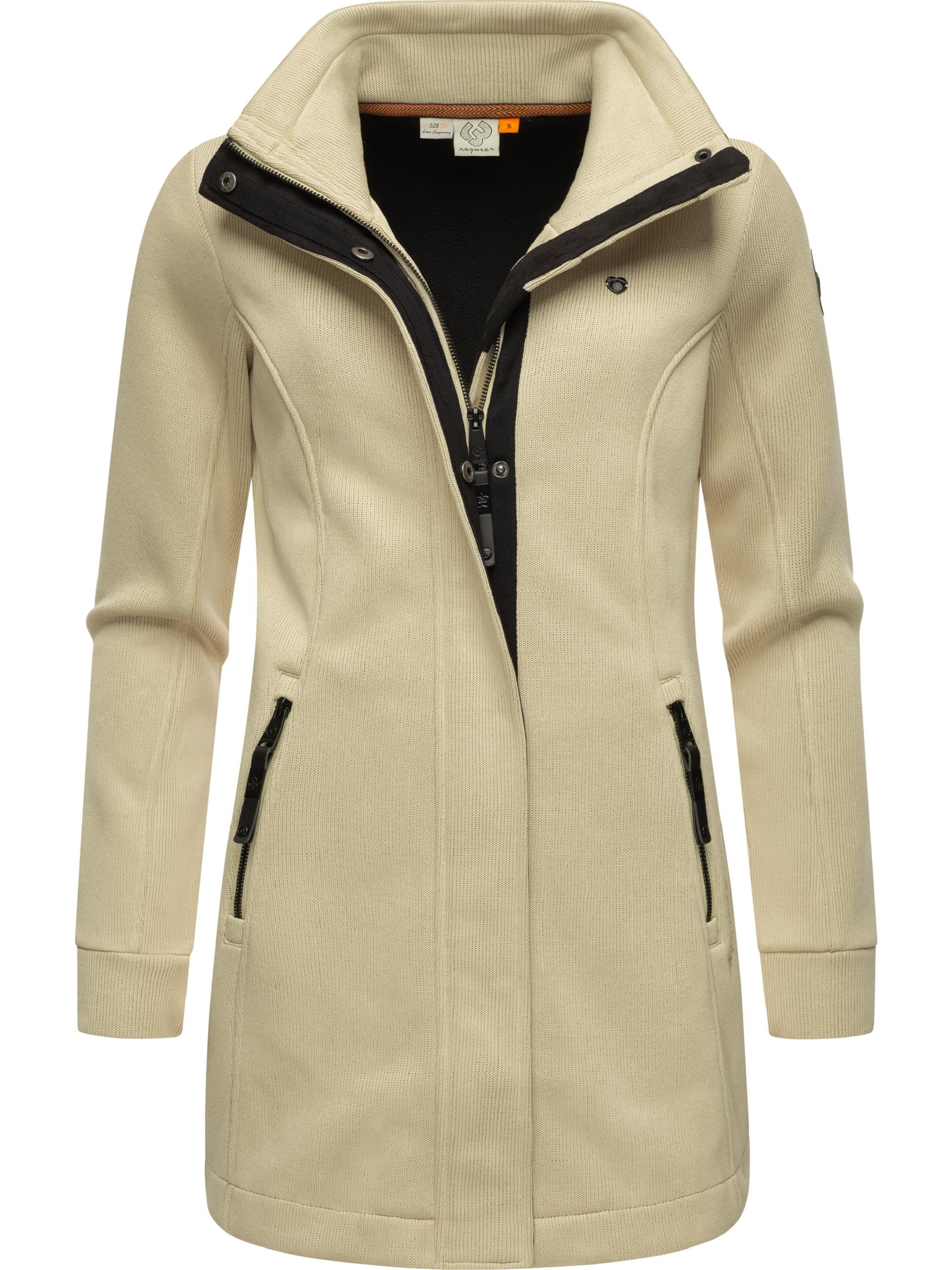 Kurzjacke »Sweatjacke Letrice Bonded«, ohne Kapuze, Elegante Zip-Jacke mit hohem...