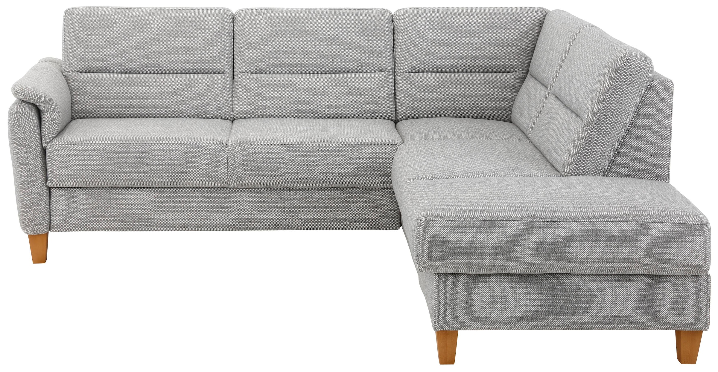 Home affaire Ecksofa »Palmera L-Form, B: 236 cm«, optional Bettfunktion & Bettkasten, Federkern