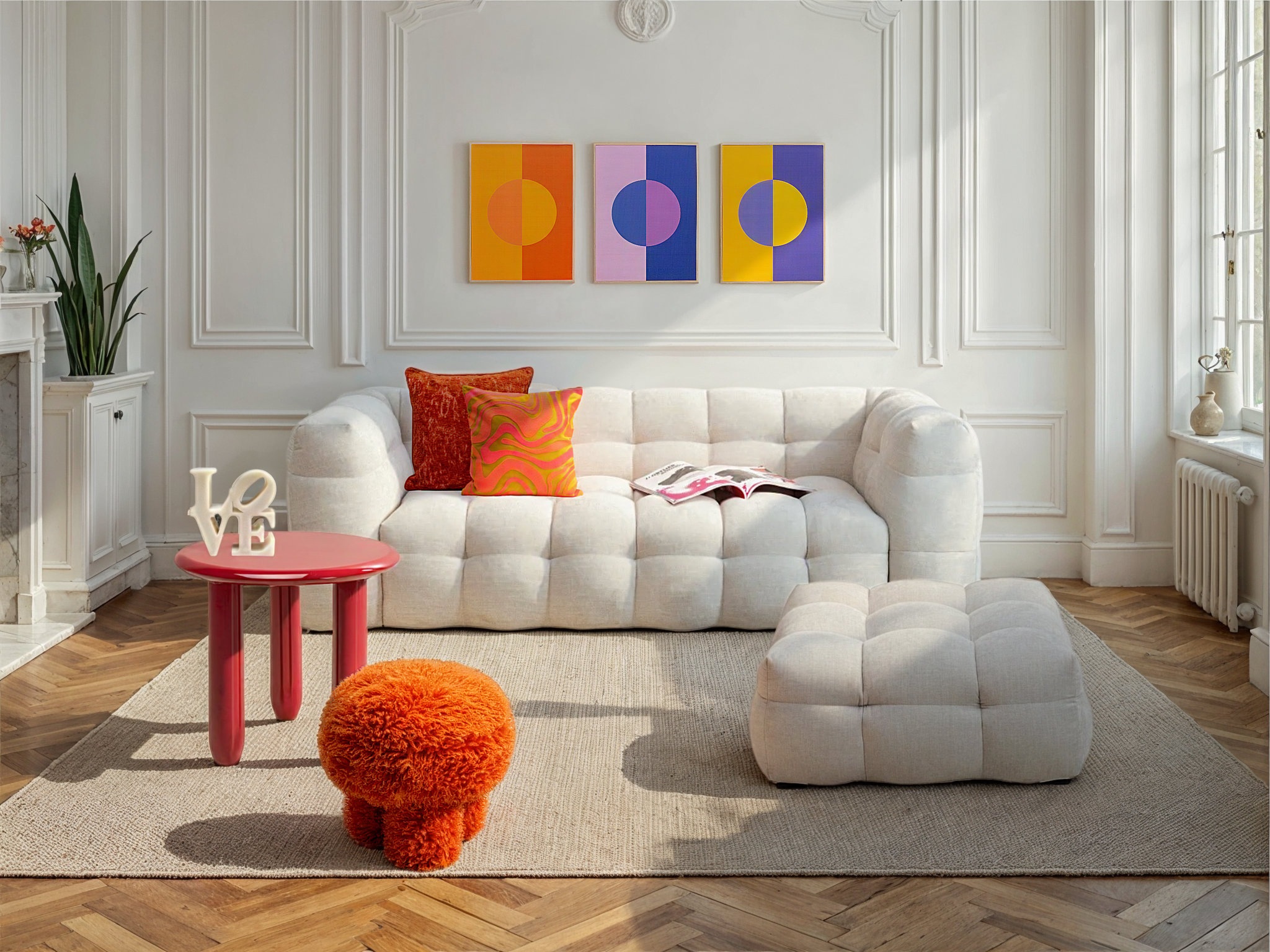 Kare Design Bild mit Rahmen