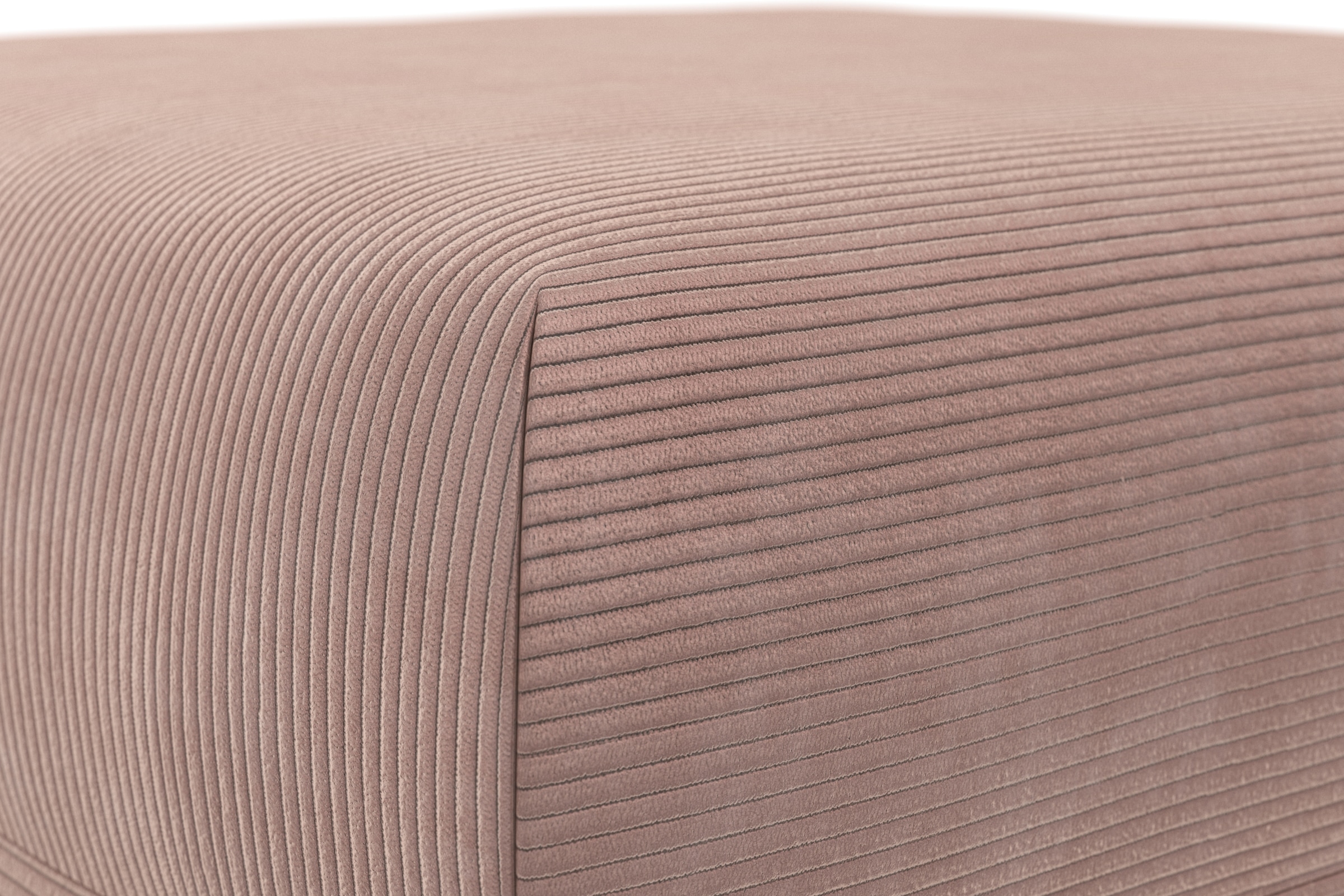 Home affaire Hocker »Coco« Cord-Bezug in 2 Ausführungen, Füßen 15 cm hoch