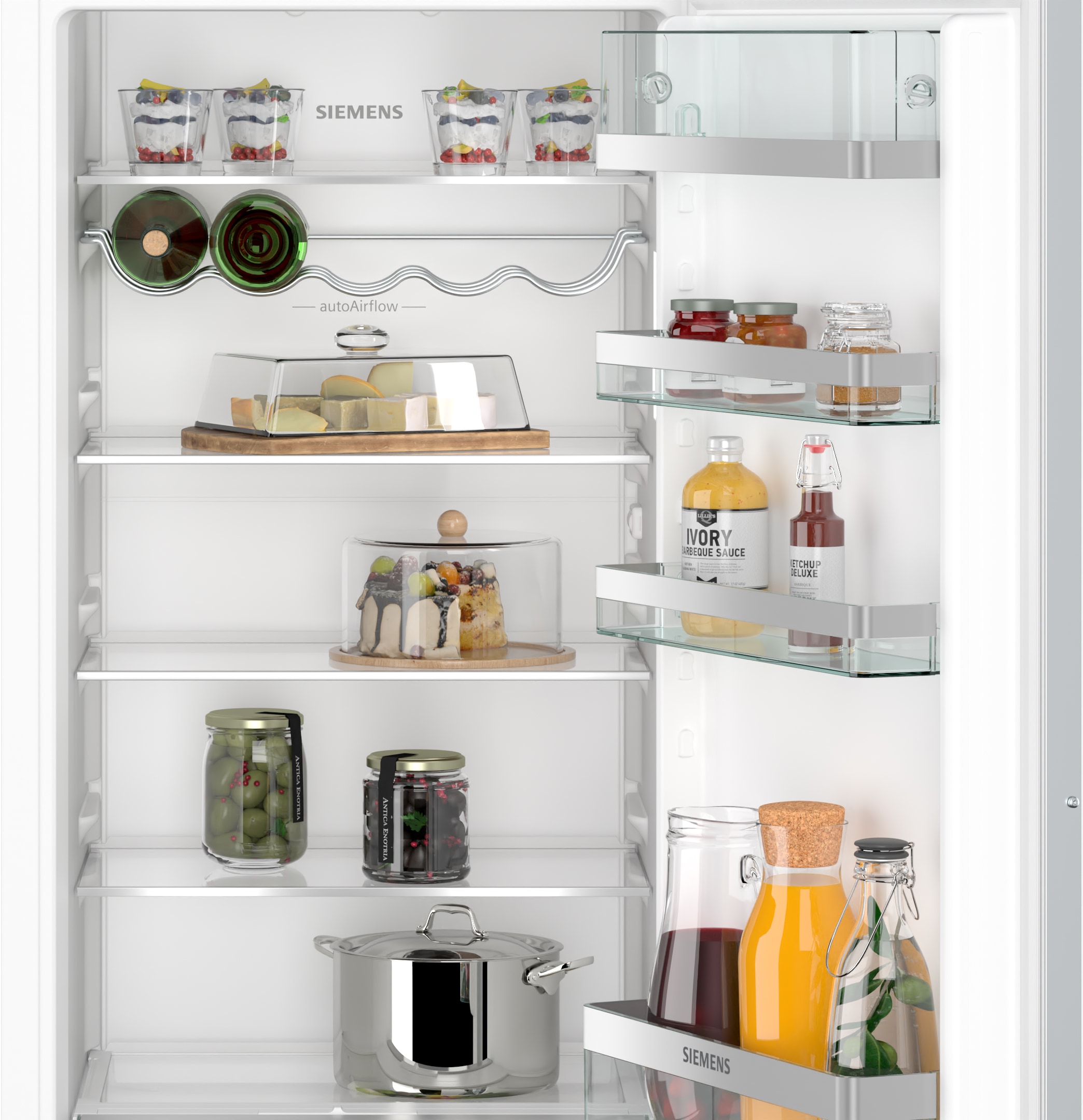 SIEMENS Einbaukühlschrank iQ500 »KI41RADC0« 122,1 cm hoch 55,8 cm breit