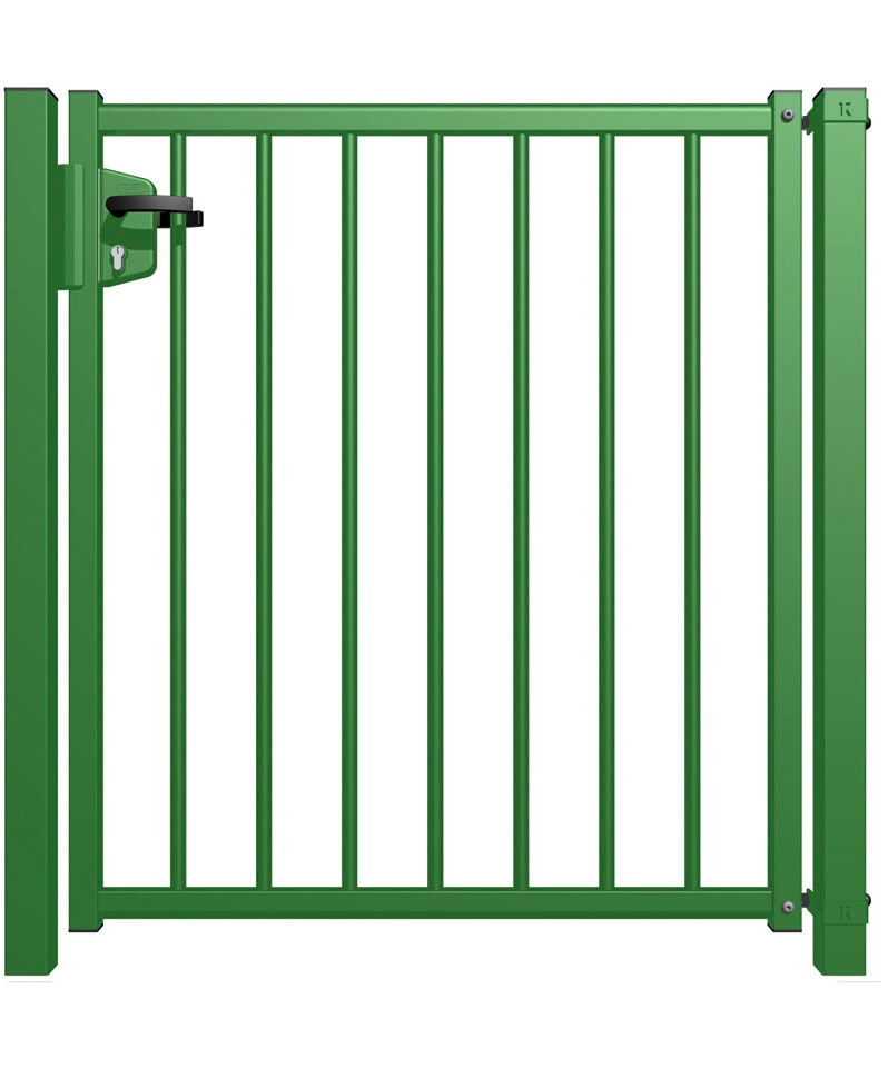 Kraus Zauneinzeltür »Bardo« BxH: 150x125 cm in grün, Größe B/H: 150 cm x 120 cm
