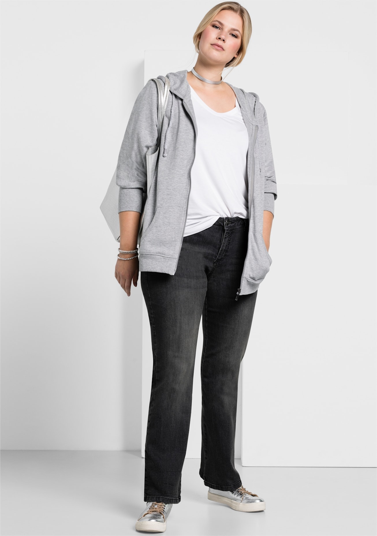 Sheego Bequeme Jeans, (1 tlg.)