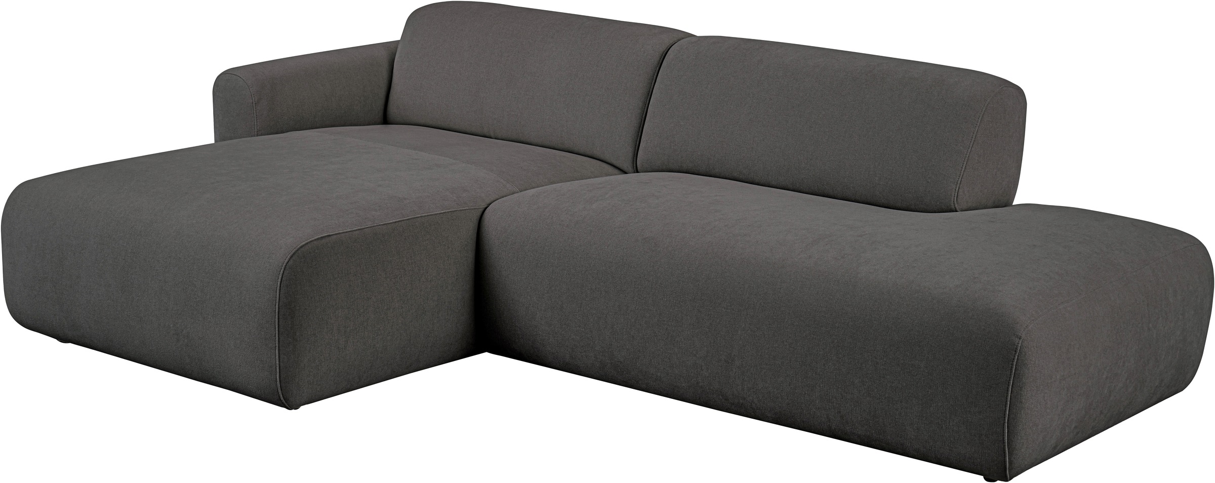 andas Ecksofa »Myrland«, Breite 222 cm, Chenille, Easy Clean Stoff, mit Kaltschaum