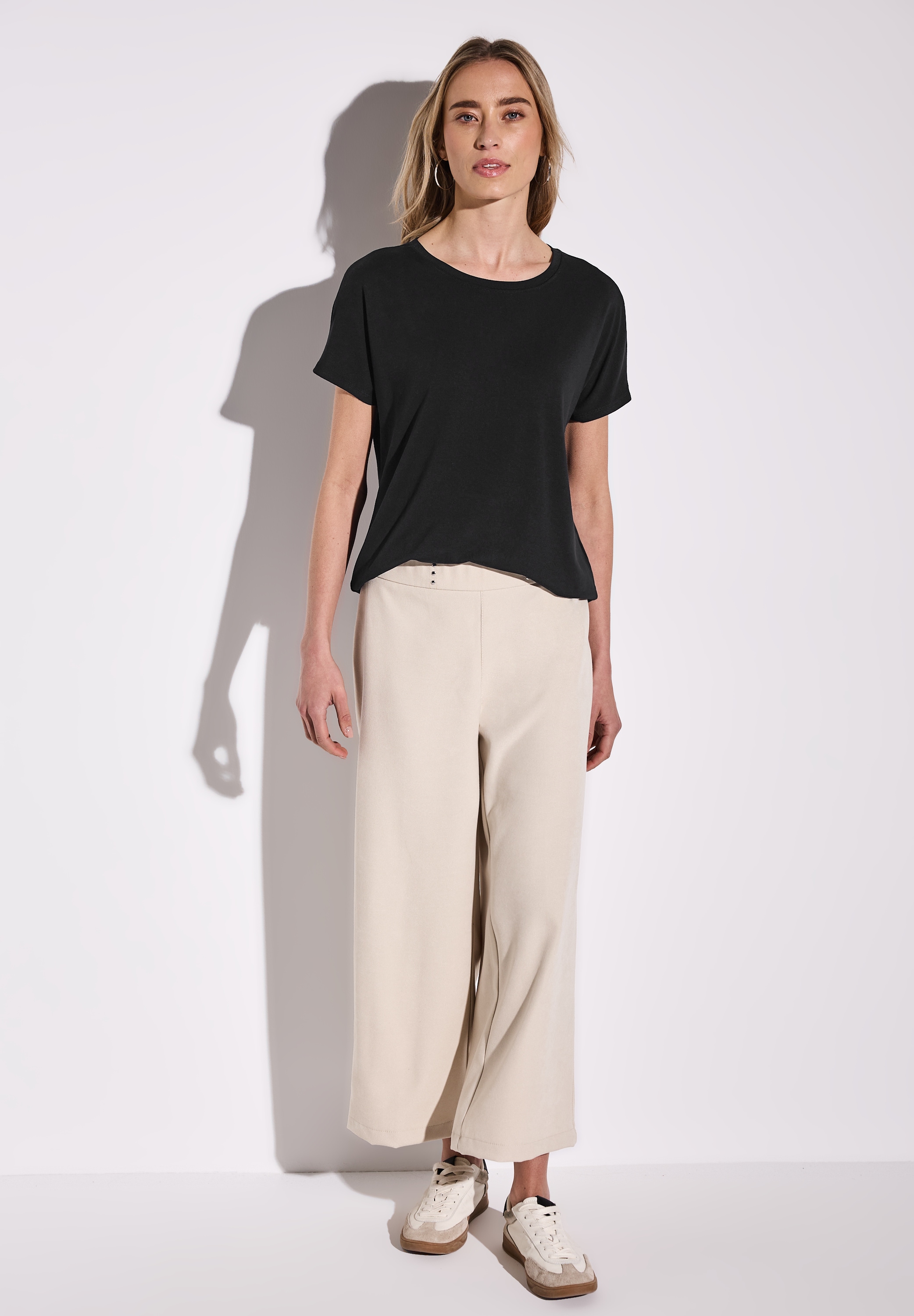 STREET ONE Shirttop »Style Crista«, mit hängenden Schultern