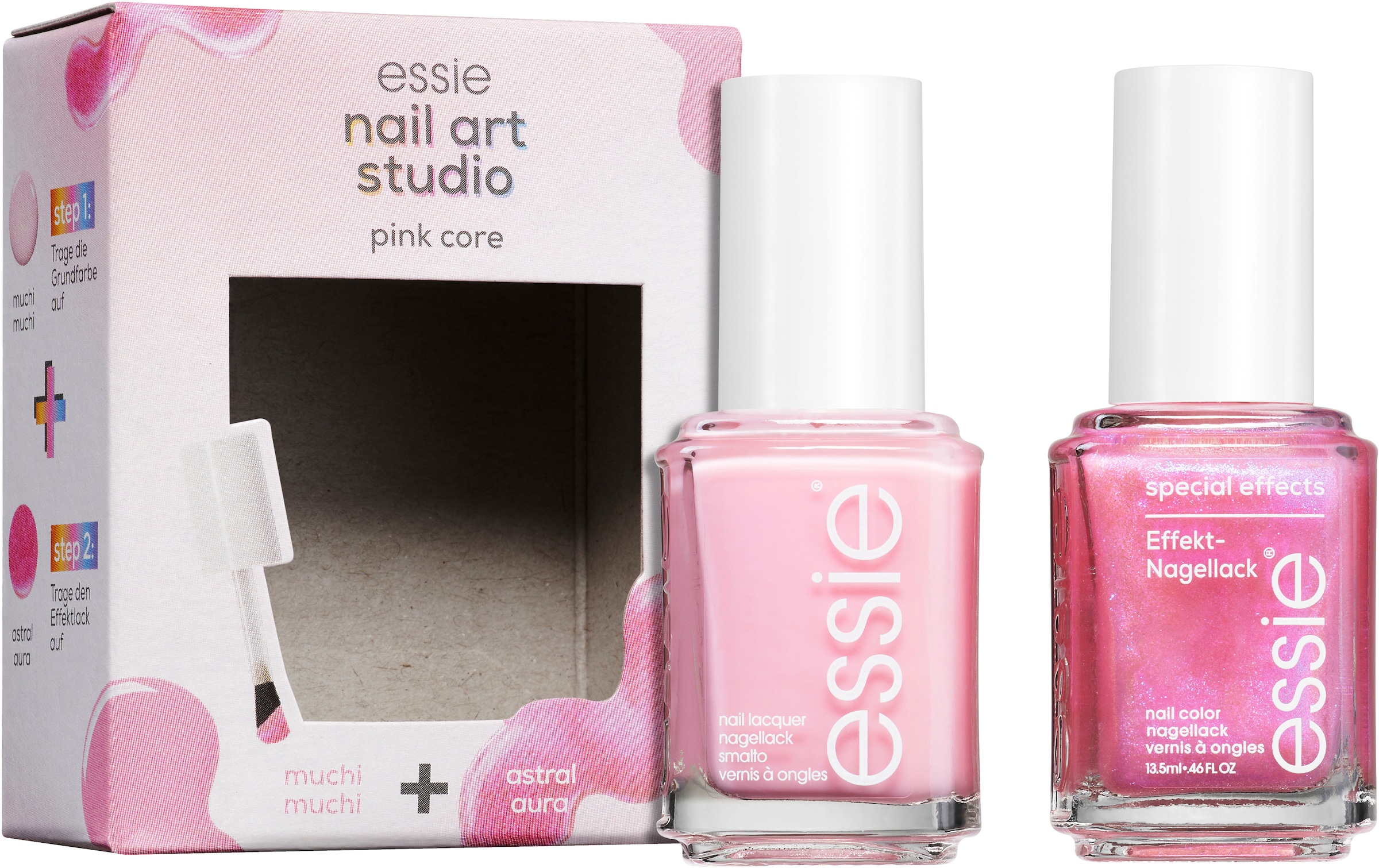 essie Nagellack-Set »Essie Nagellack Nail Art Studio Set«, mit natürlichen Inhaltsstoffen