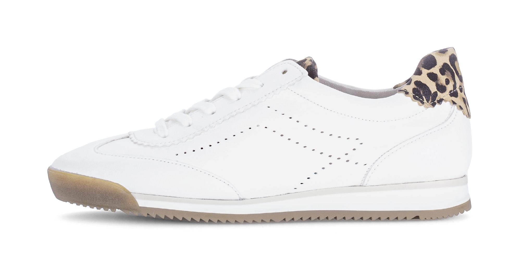 Gabor Keilsneaker  Freizeitschuh, Halbschuh, Schnürschuh im Leo-Look