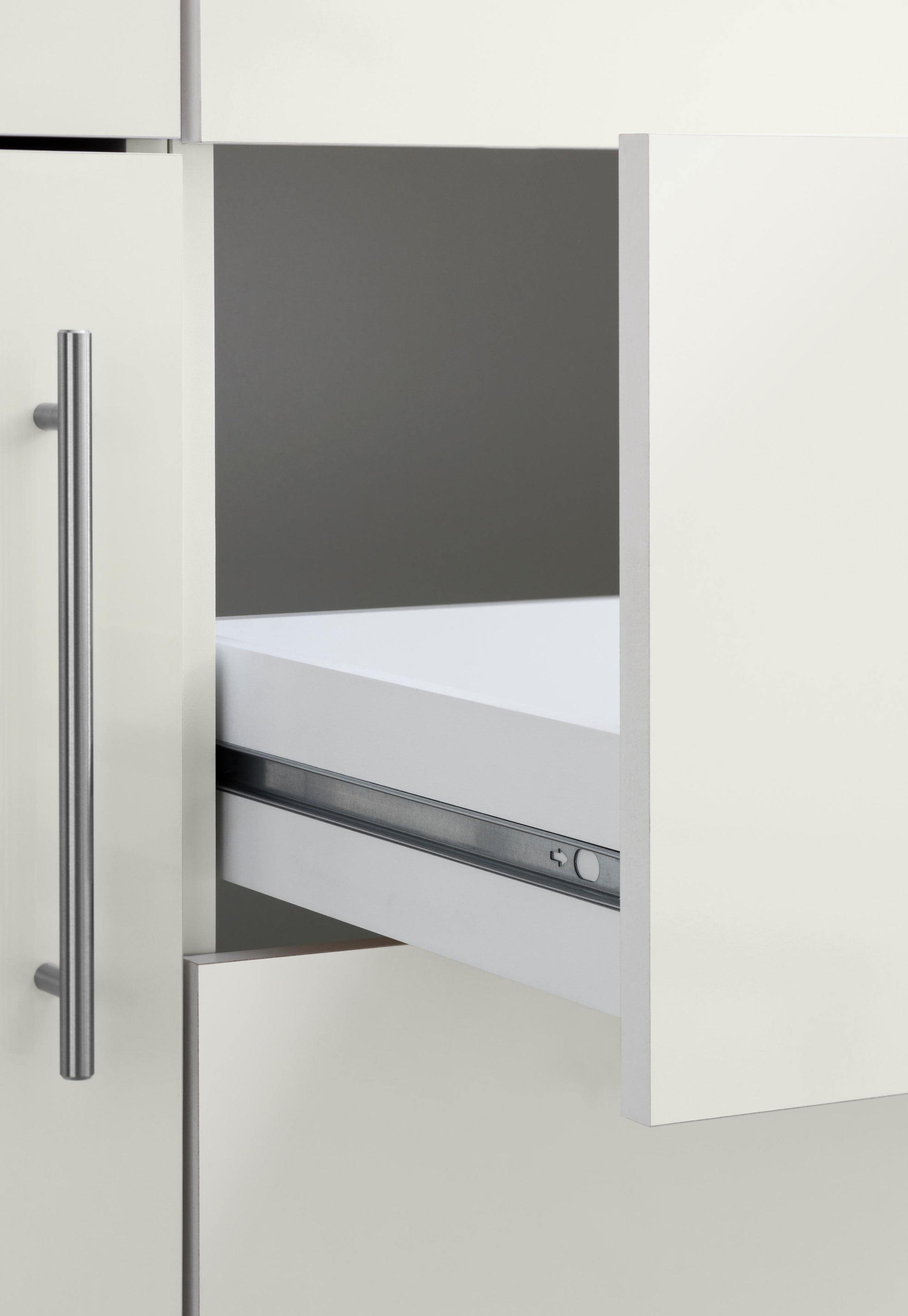 wiho Küchen Küchenzeile »Cali«, mit E-Geräten, Breite 360 cm mit Metallgriffen