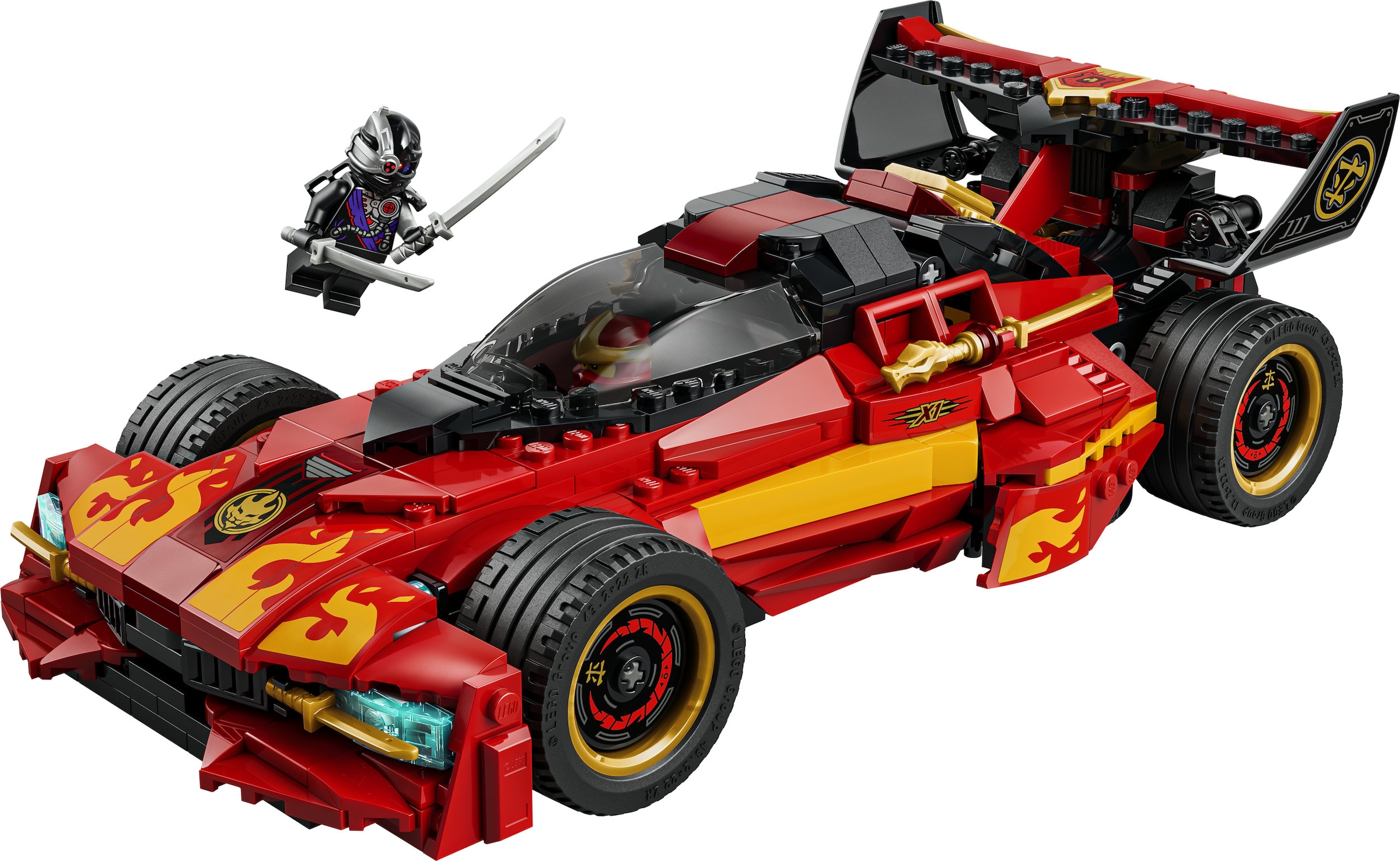 LEGO® Konstruktionsspielsteine »15-jähriges Jubiläum: X-1 Ninja Supercar (71867), LEGO Ninjago« Made in Europe