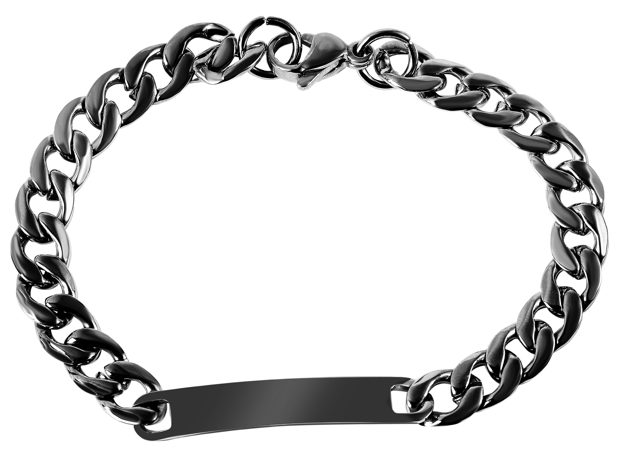 Adelia´s Armband »Damen Armband aus Edelstahl 19 cm«