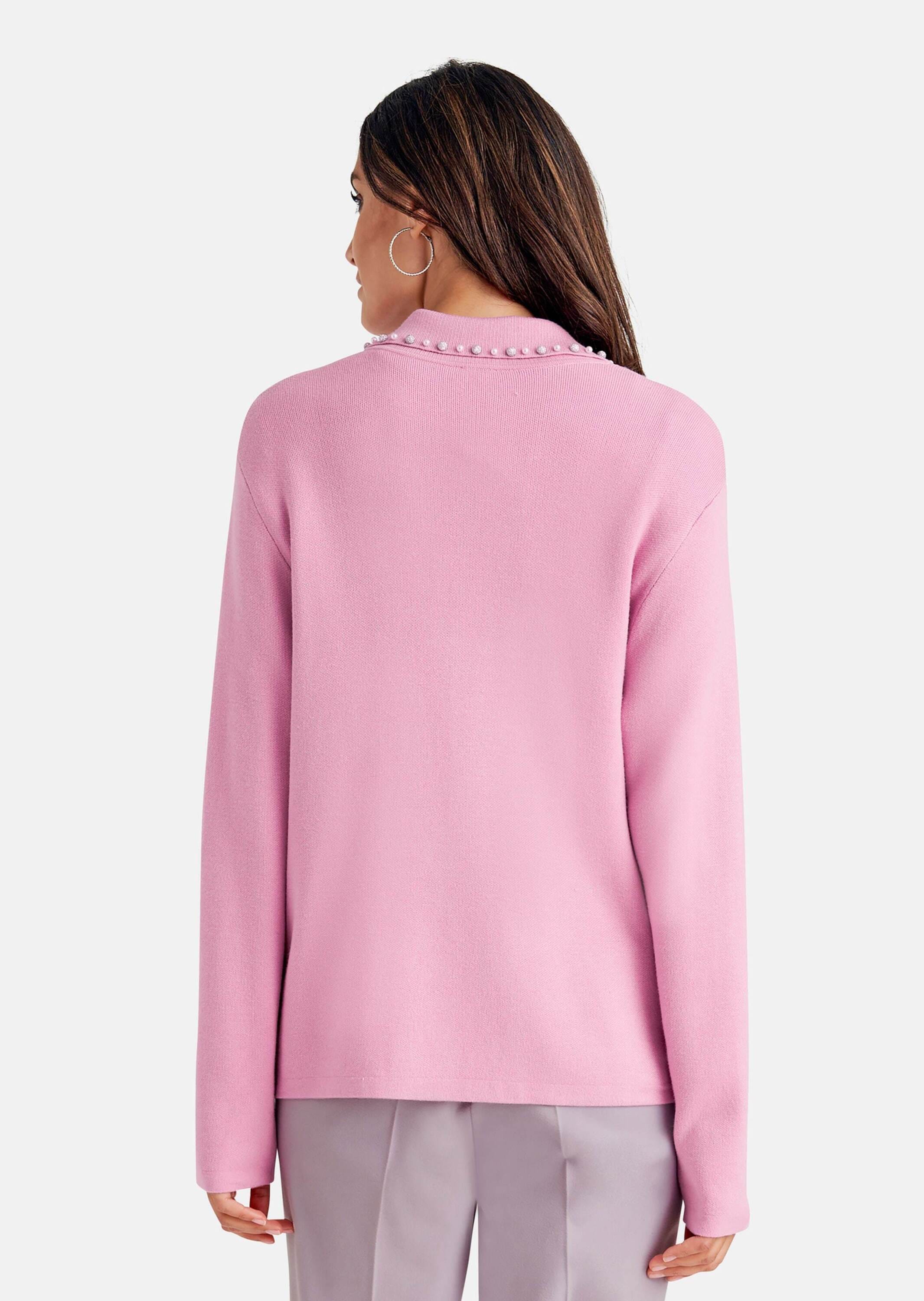 MADELEINE Strickjacke »Strickjacke Strickjacke mit Zierperlen«