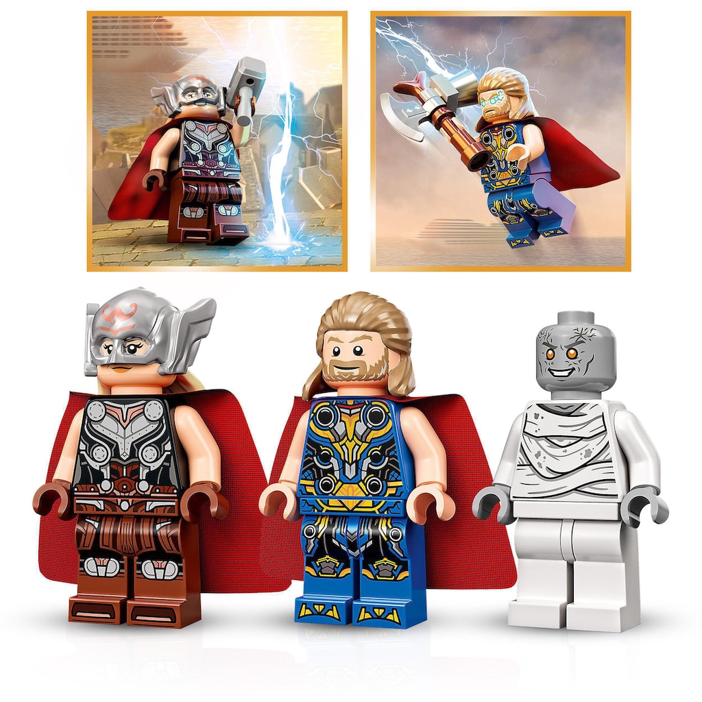 LEGO® Konstruktionsspielsteine »Angriff auf New Asgard (76207), LEGO® Marvel«, (159 St.)