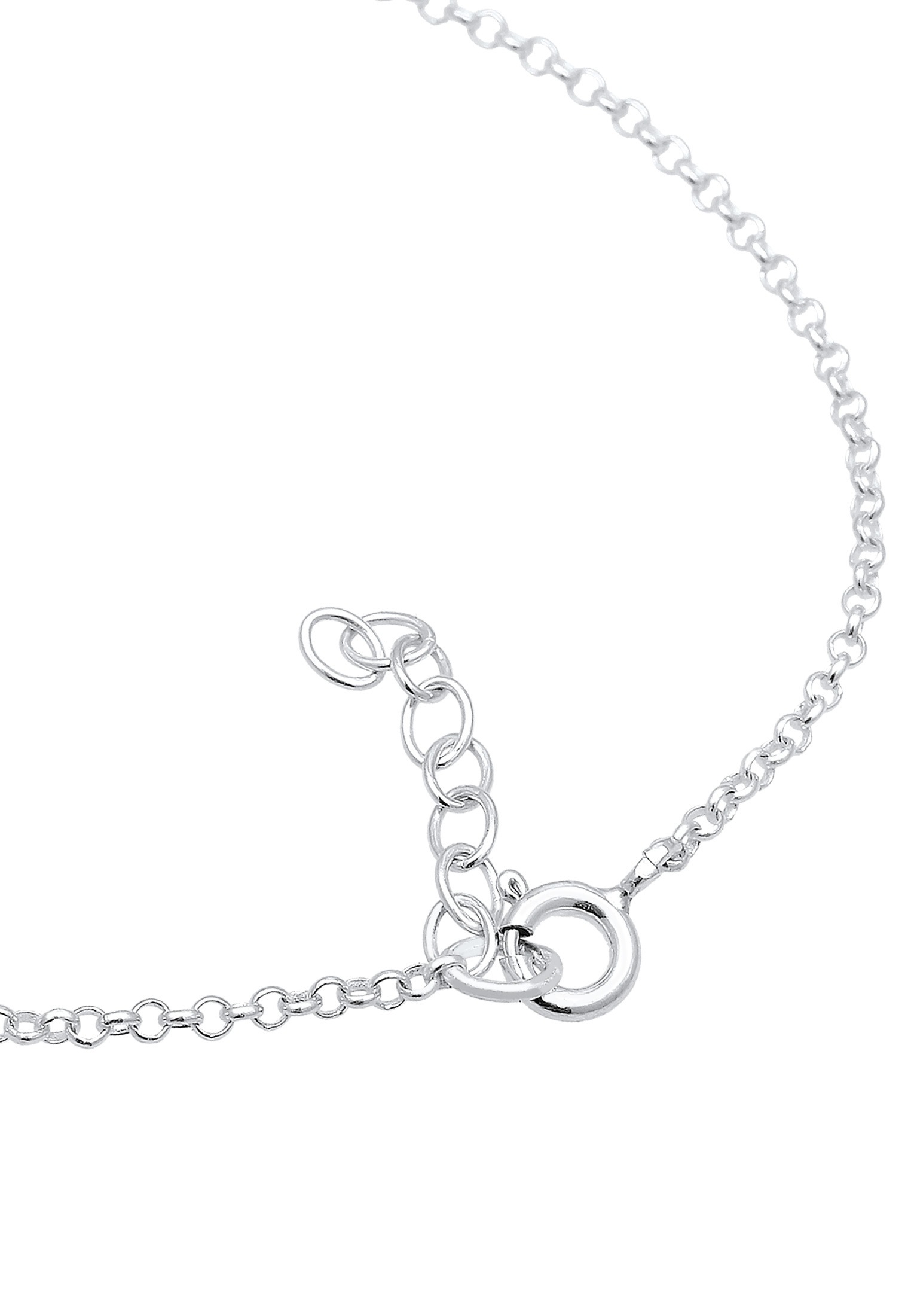Elli Armkette »Armband Flugzeug Reise 925 Silber«