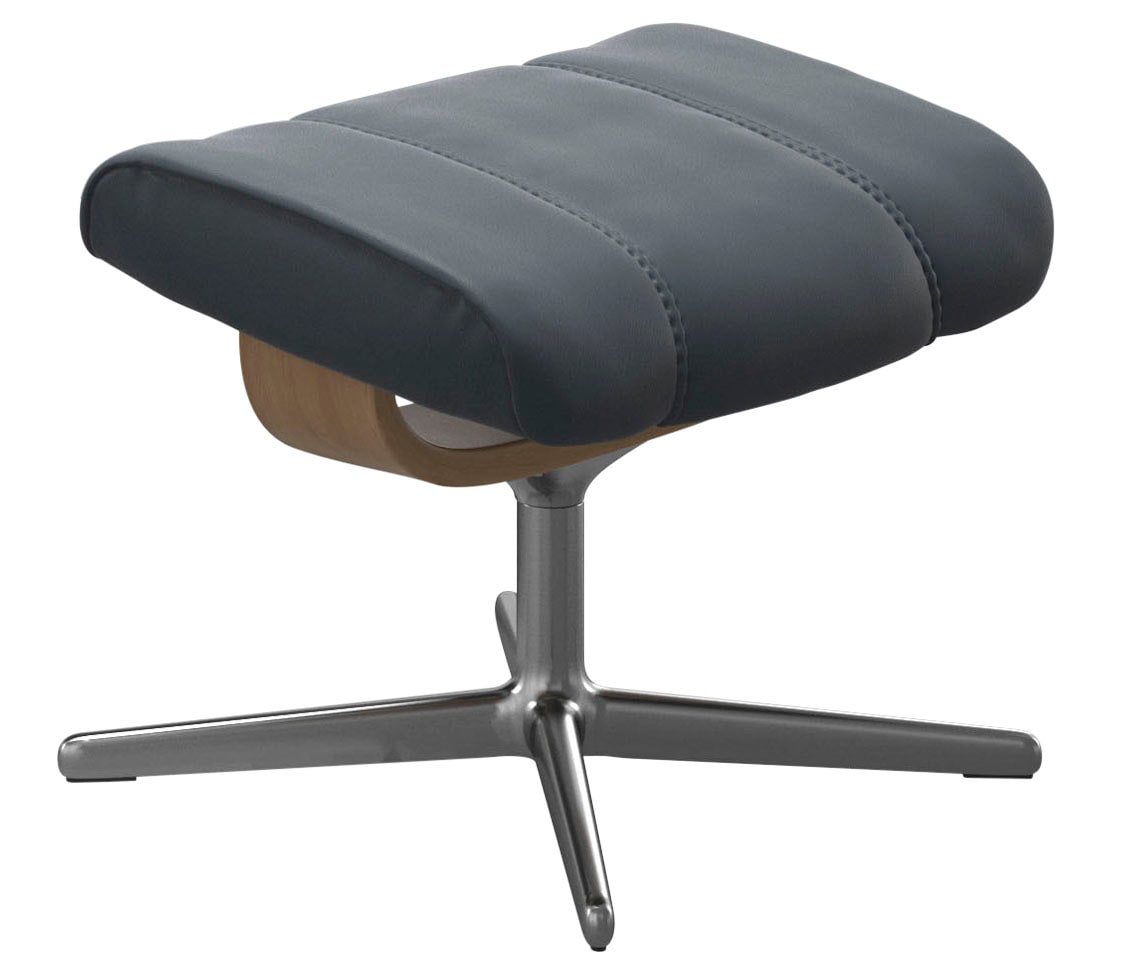 Stressless® Fußhocker »Consul« mit Cross Base, Größe S, M & L, Holzakzent Eiche