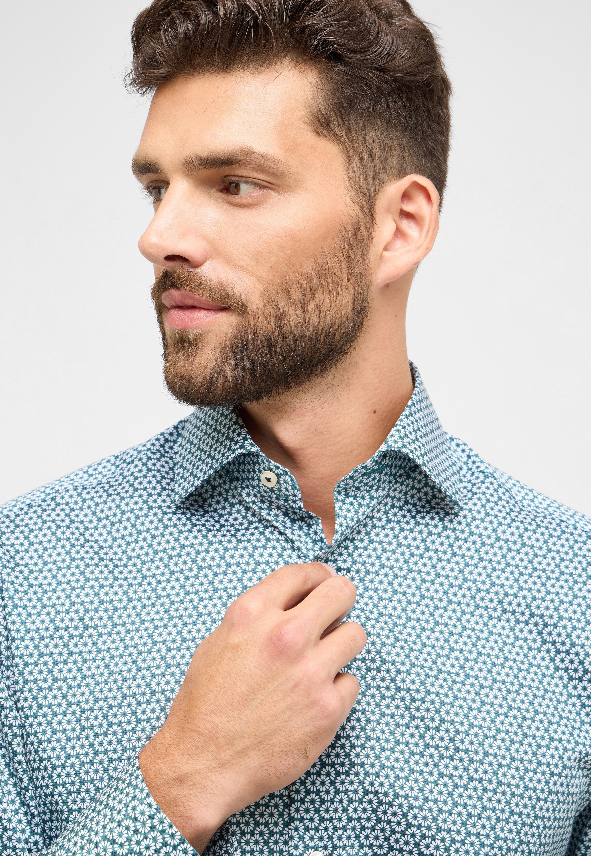 Eterna Langarmhemd »COMFORT FIT«, NON IRON (bügelfrei)