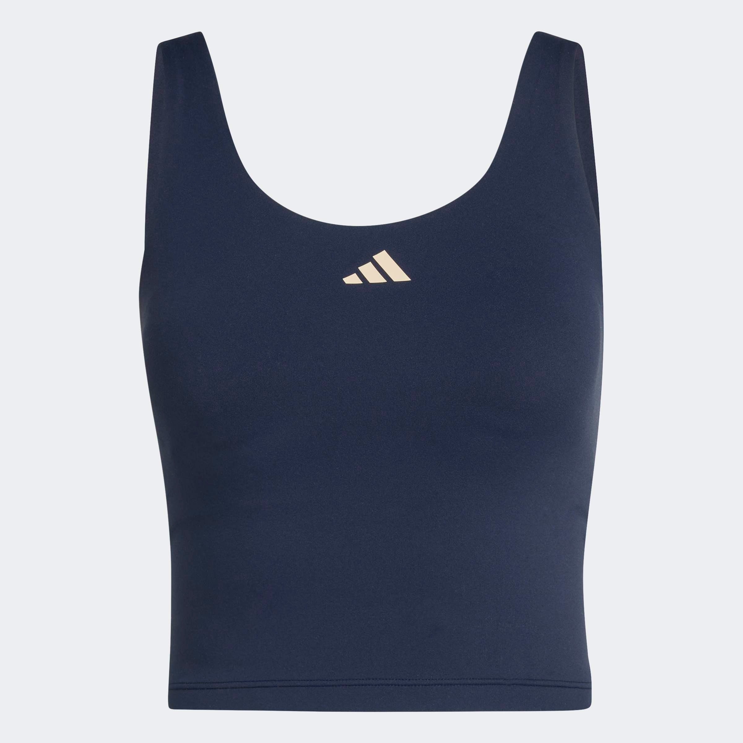 adidas Performance Tanktop »3-STREIFEN STUDIO ALL ME, LEICHT STÜTZEND«