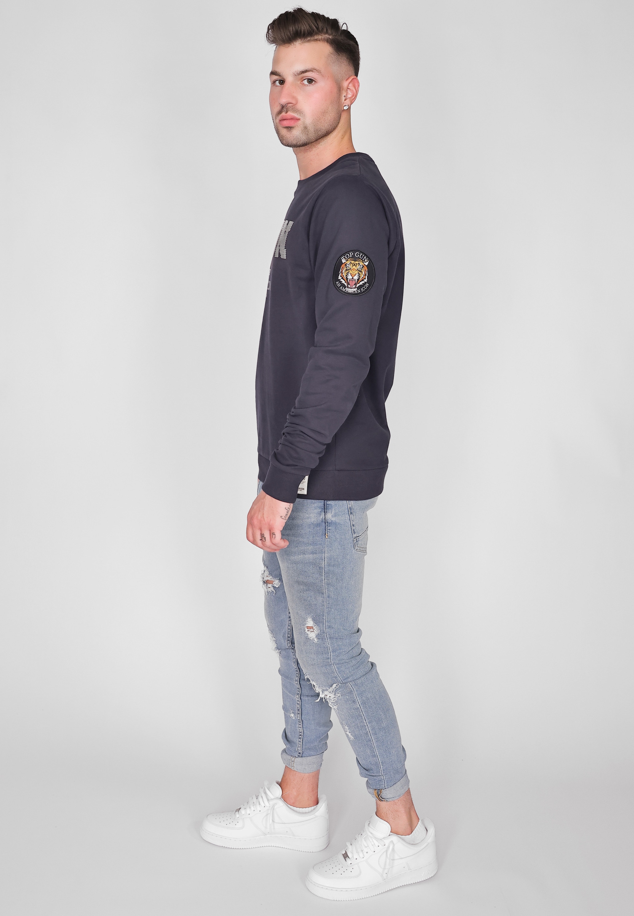 TOP GUN Sweatshirt »Sweater TG20213007«