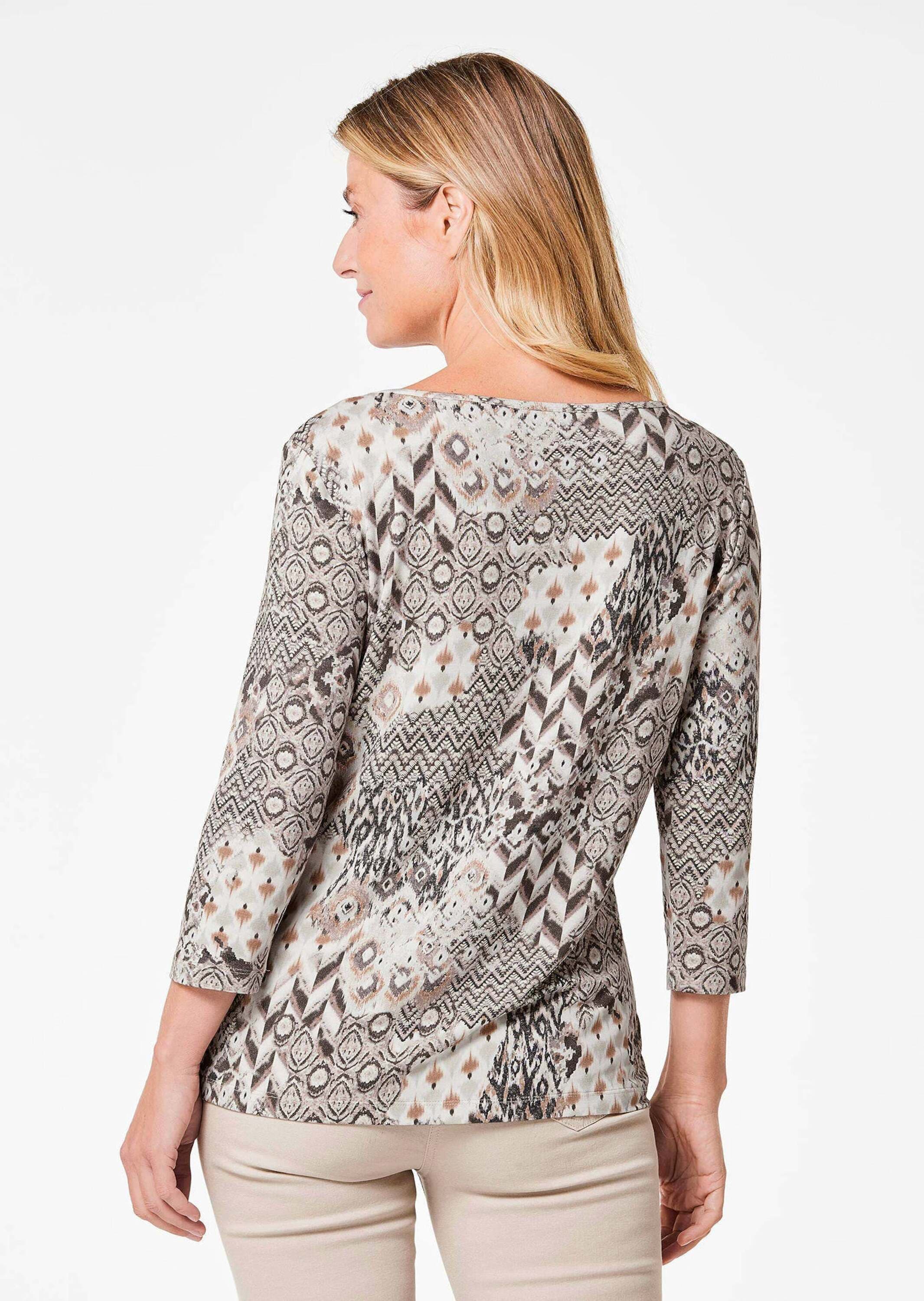 GOLDNER Print-Shirt »Kurzgröße Shirt«