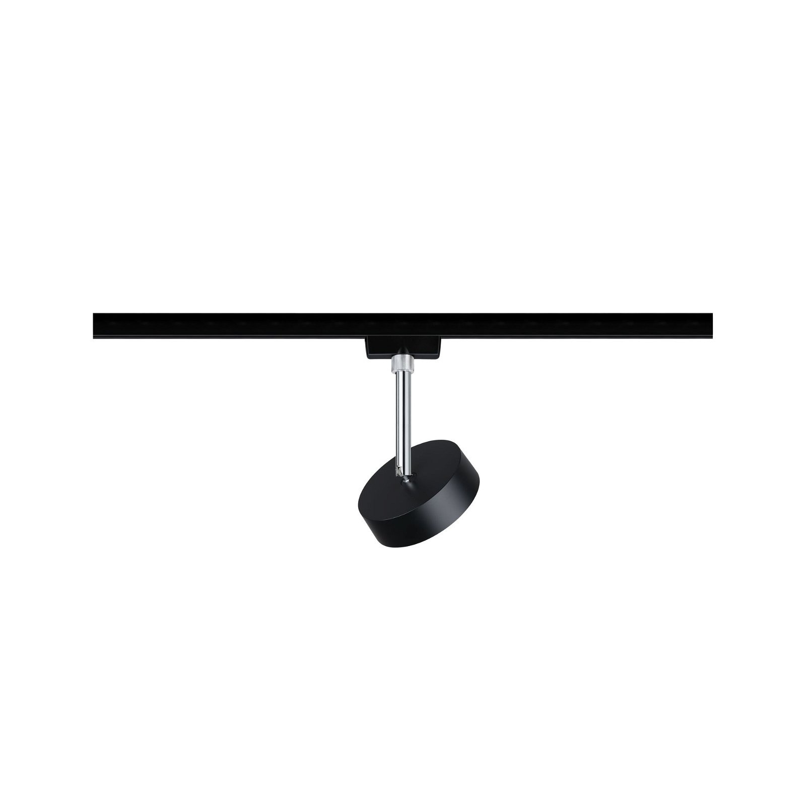 Paulmann Schienensystem-Leuchten »URail Schienenspot Circle 152lm 5W 2700K 230V Schwarz matt«, dimmbar, Einzelspot