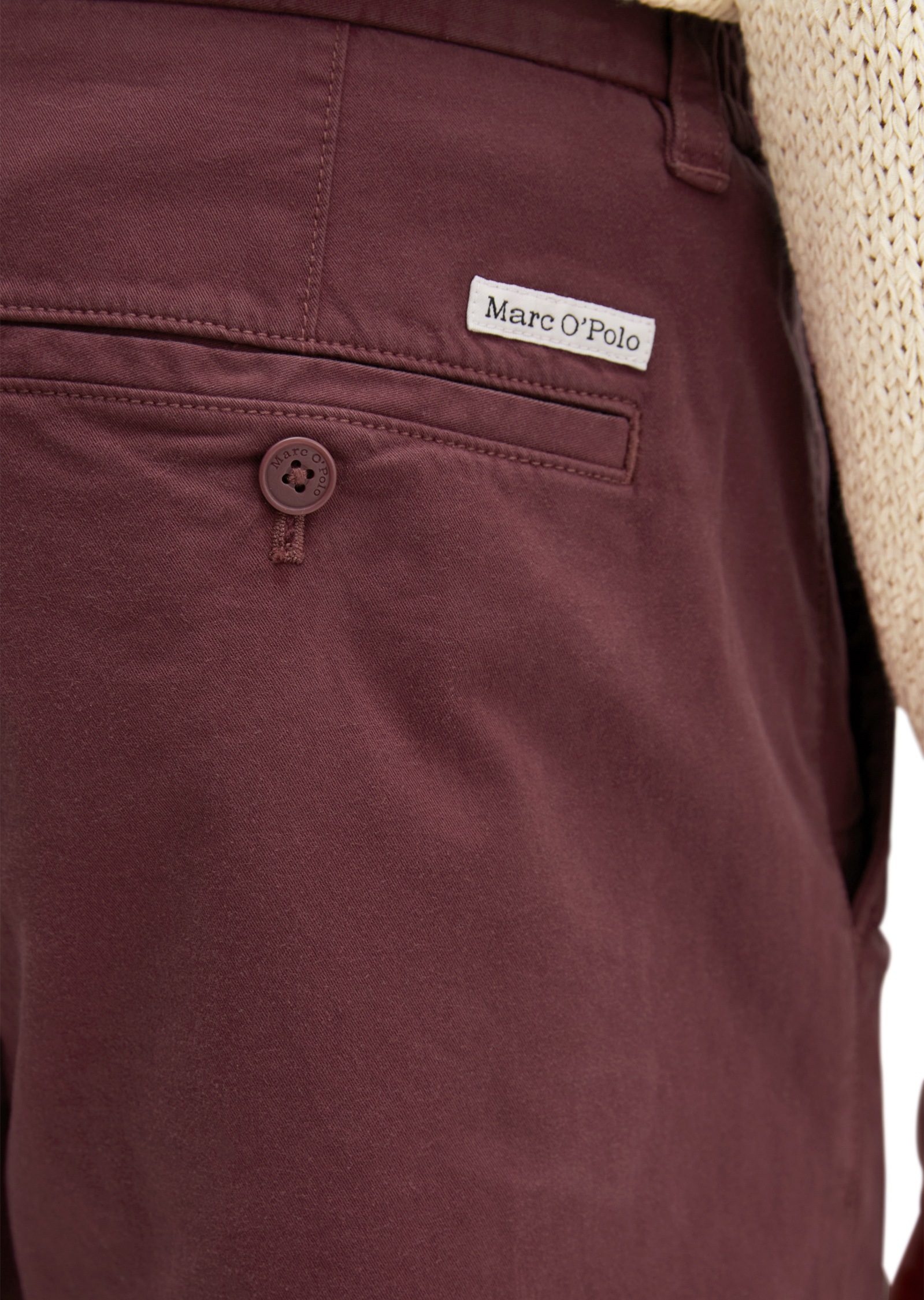 Marc O'Polo Shorts  Model Reso Jogger regular in softer Twill Stretch-Qualität