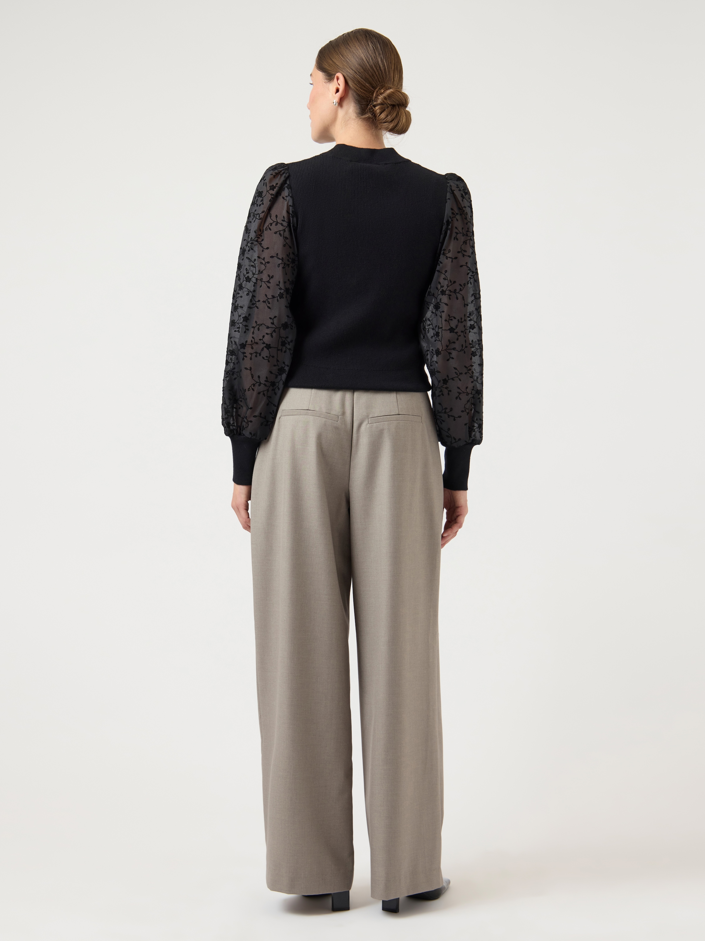 Y.A.S Rundhalspullover »YASDOTME LS KNIT PULLOVER S. NOOS«