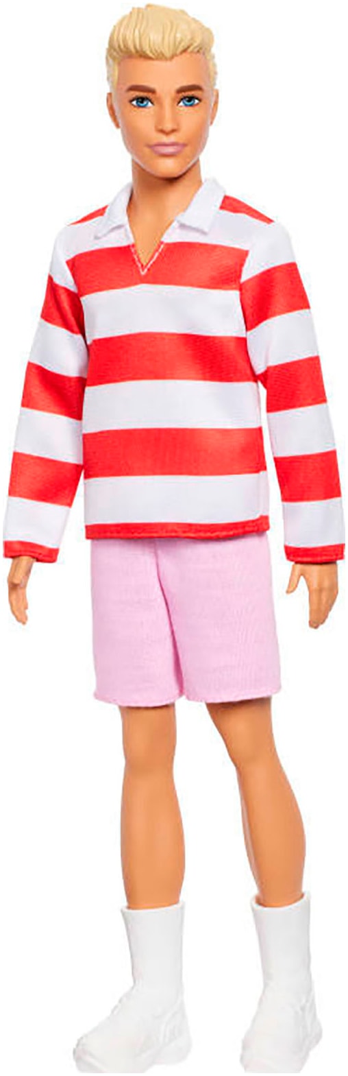 Barbie Anziehpuppe »Fashionista Ken-Puppe - Red and White Strip«