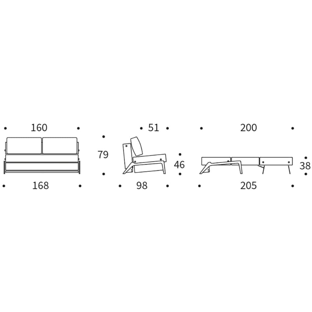 INNOVATION LIVING ™ Schlafsofa »Cubed«