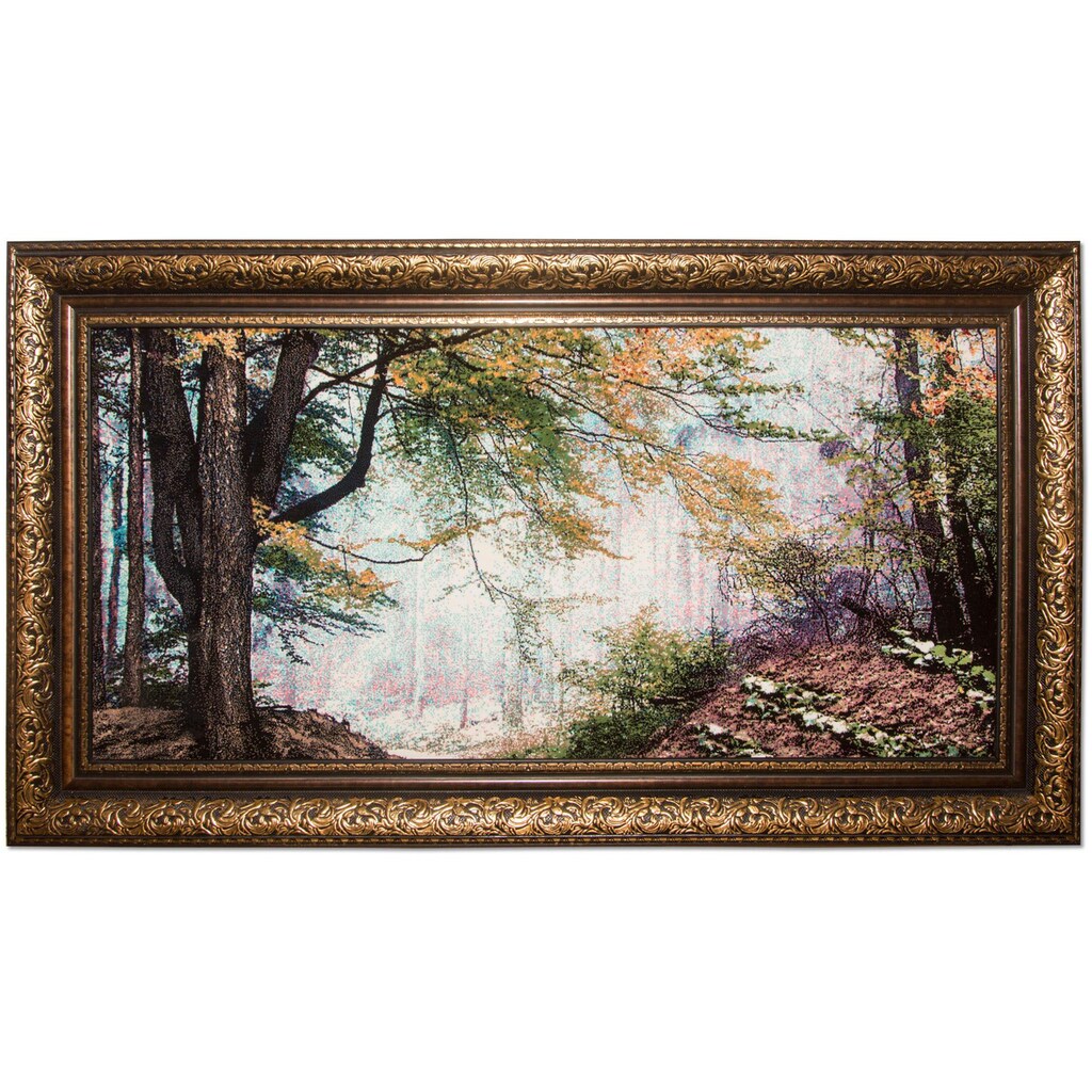 morgenland Wandteppich »Bild-Teppich Figurativ 115 x 65 cm«, rechteckig