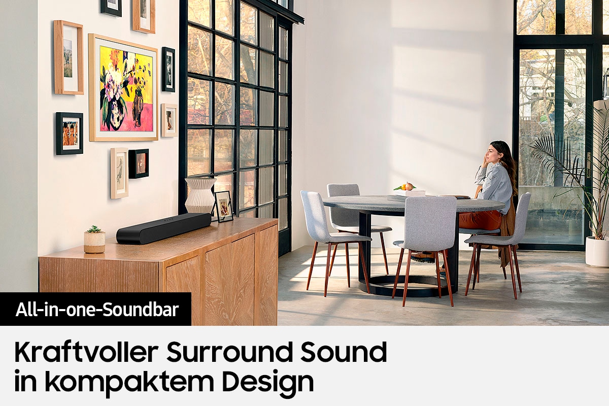 Samsung Soundbar »HW-S56B« 3.0 (Bluetooth Nacht Modus | USB-Wiedergabe 140 W)