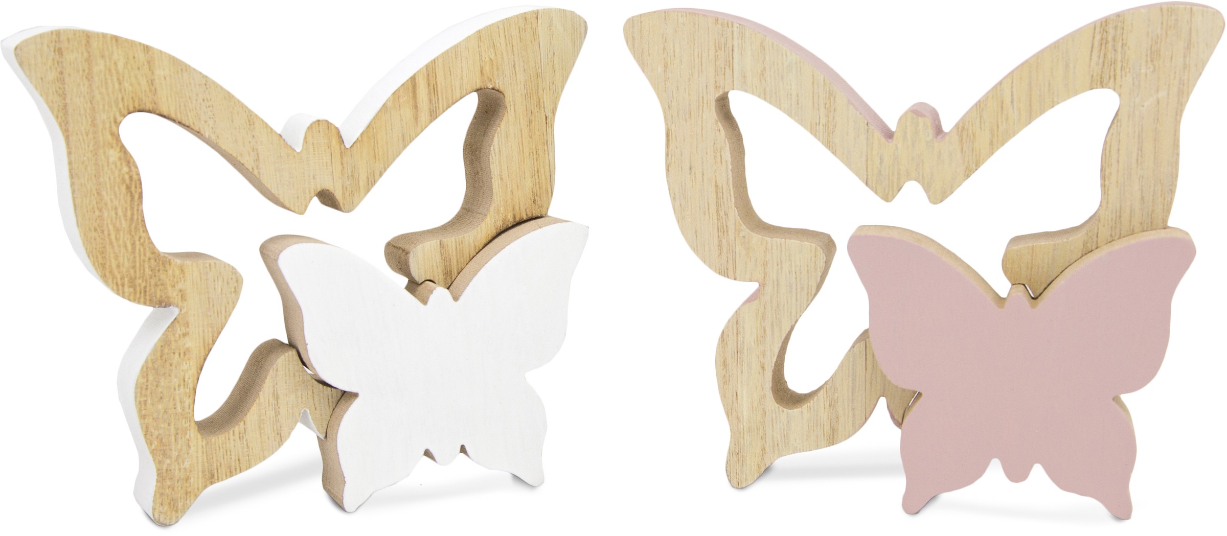 Tierfigur »Schmetterlinge«, aus Holz