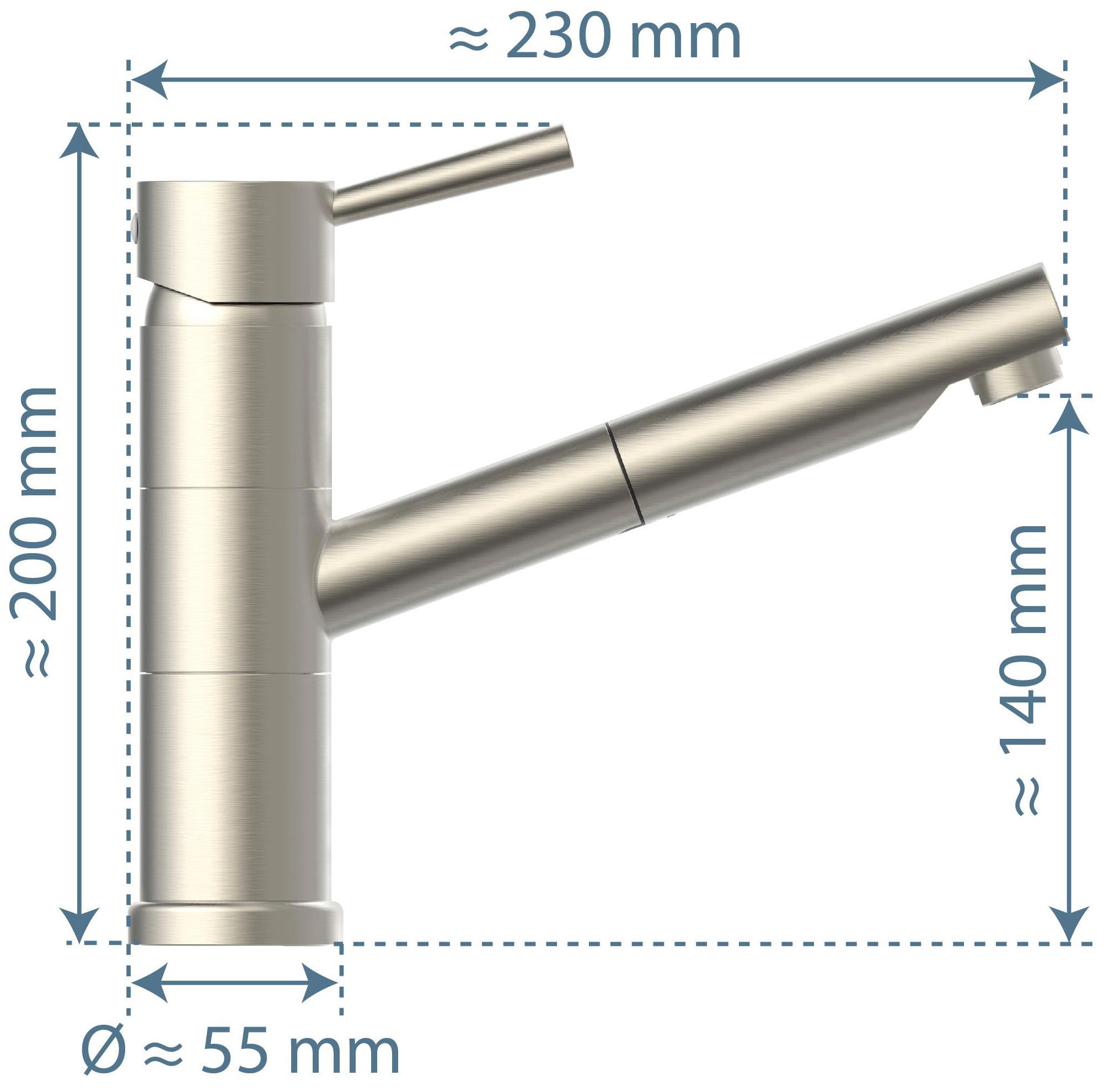 Schütte Spültischarmatur »UNICORN«, (Mischbatterie)