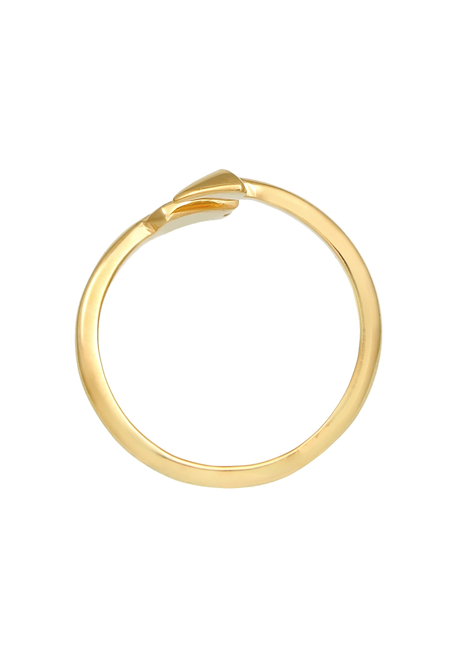 Elli Silberring »Ring Pfeil Amore Liebe Offen Vintage 925 Silber«