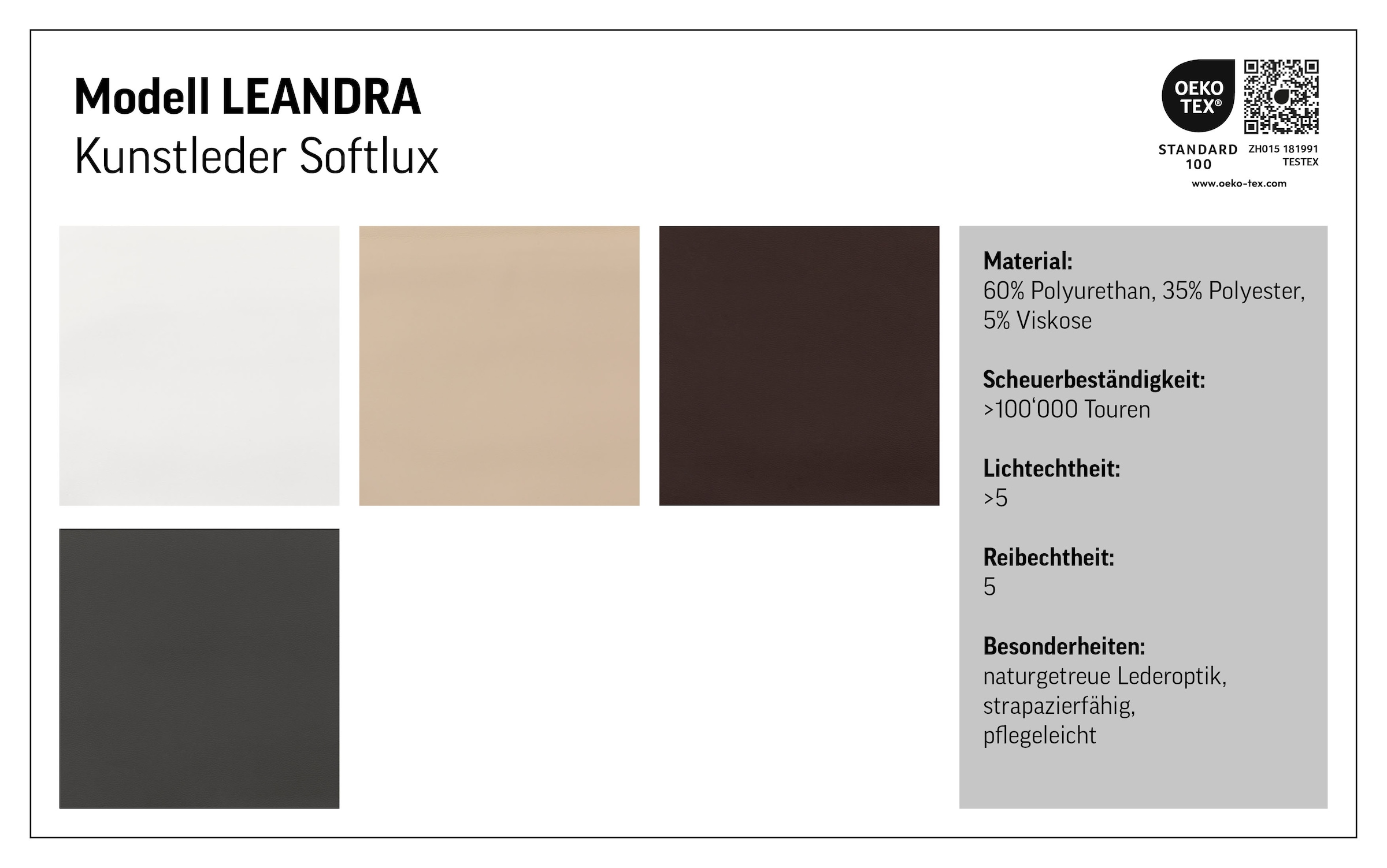COTTA Ecksofa »Leandra L-Form«, wahlweise mit Bettfunktion & Bettkasten