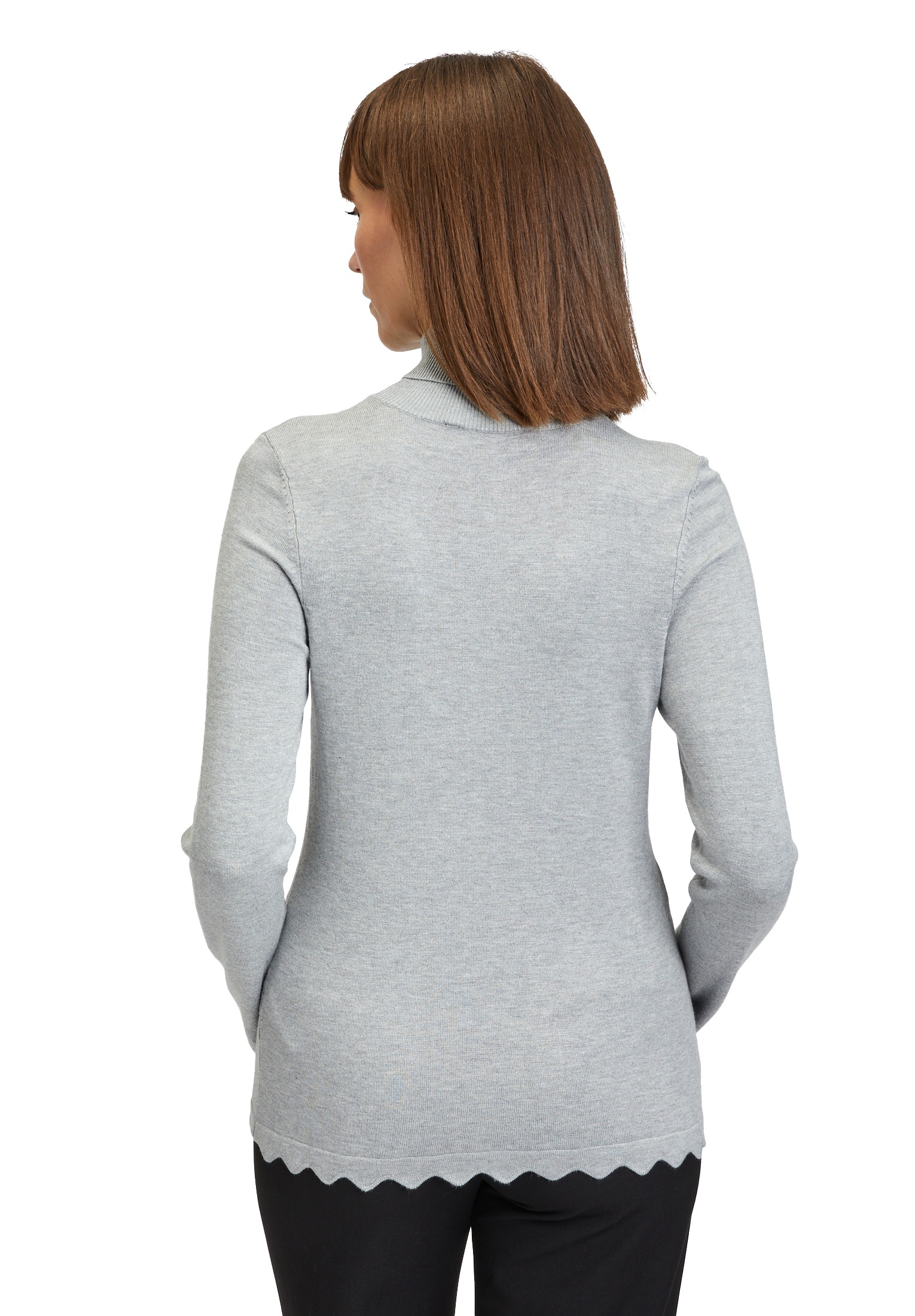Betty Barclay Rundhalspullover »Feinstrickpullover mit Wellenstruktur«